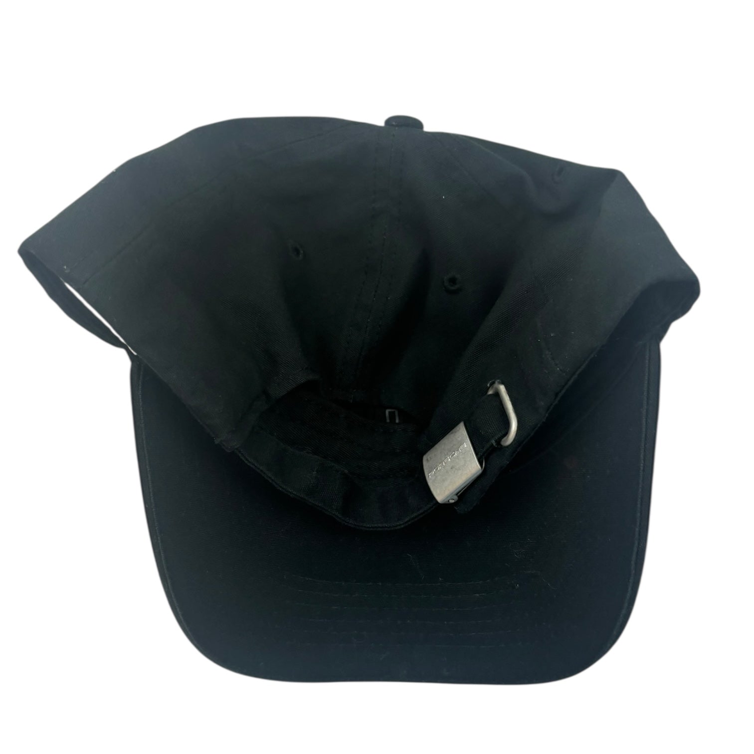 Vintage Porsche Logo StrapBack Hat Black