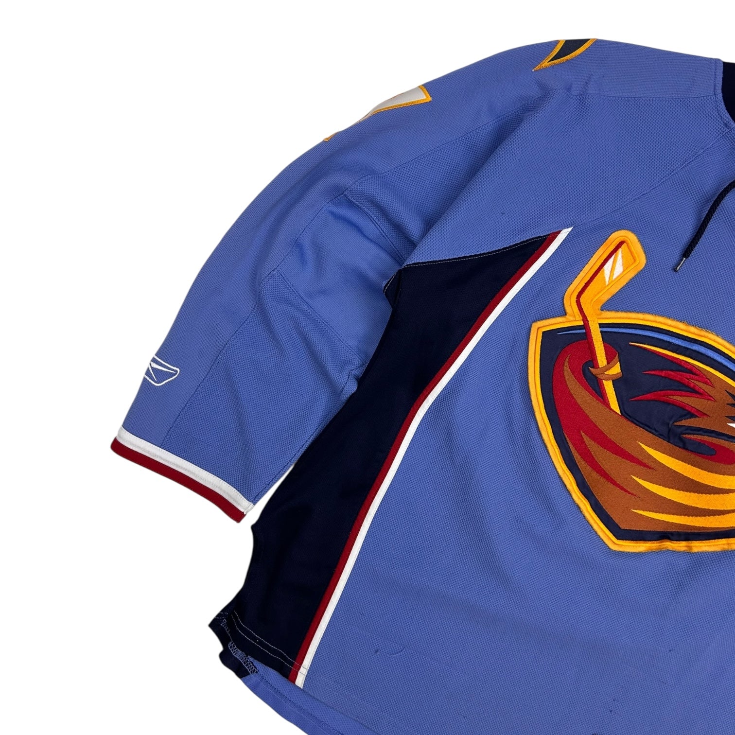 Vintage Reebok Ilya Kovalchuk Atlanta Thrashers 2008 Home Jersey Baby Blue/Navy