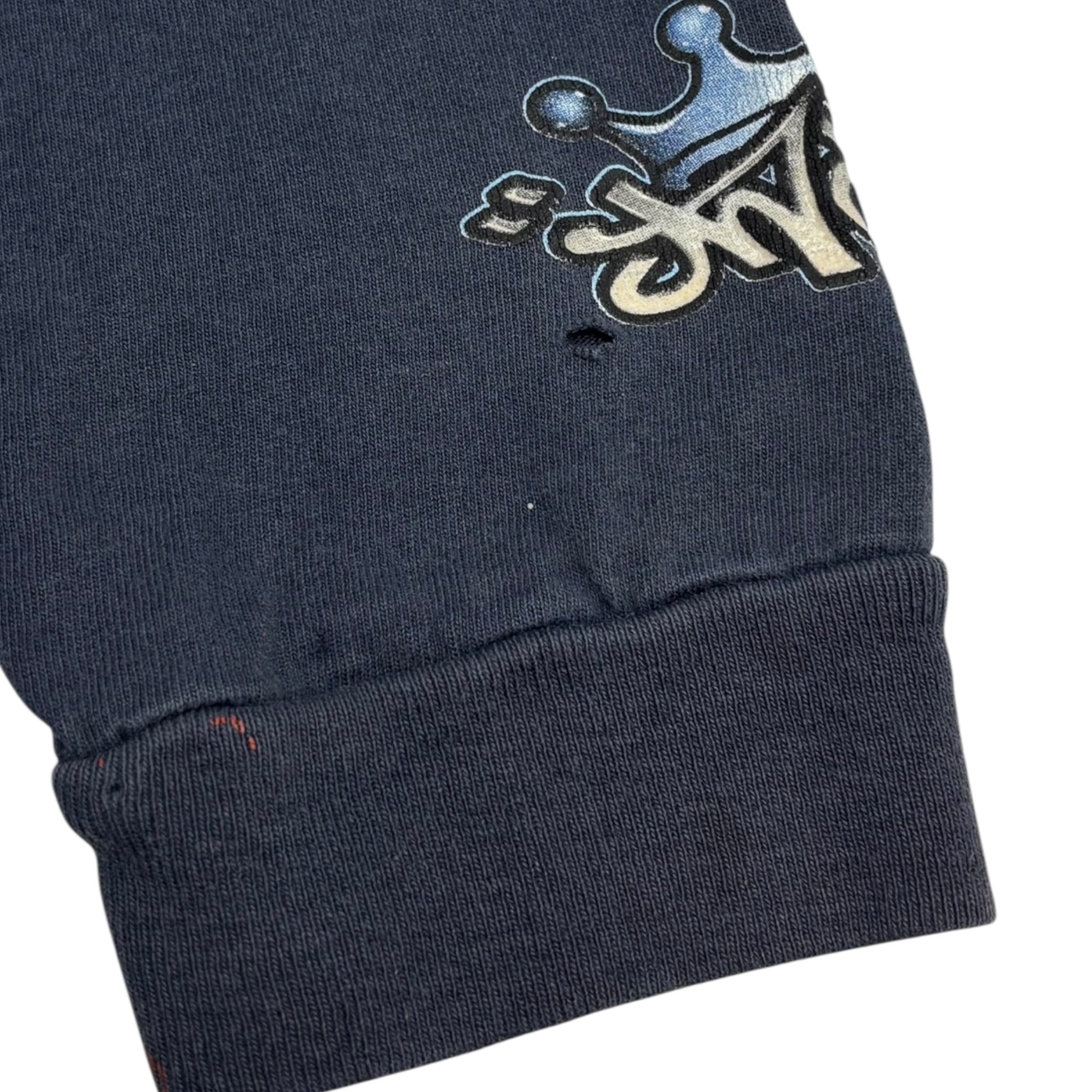 Vintage Y2K JNCO Jeans Twin Dragon Yin Yang Longsleeve T-Shirt