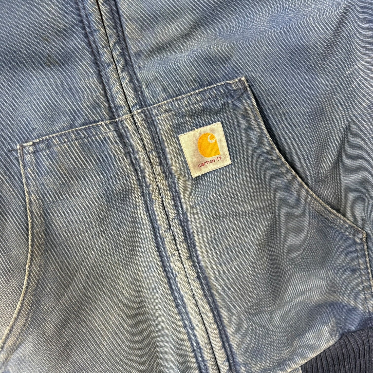 Vintage Carhartt Active Jacket Faded Blue