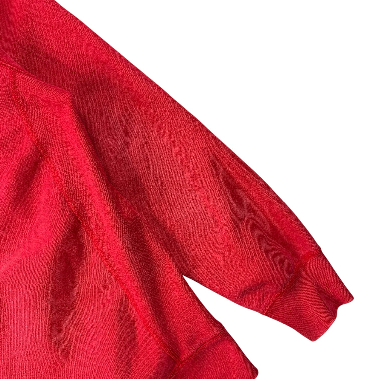 Supreme Metallic Arc Logo Hoodie Red