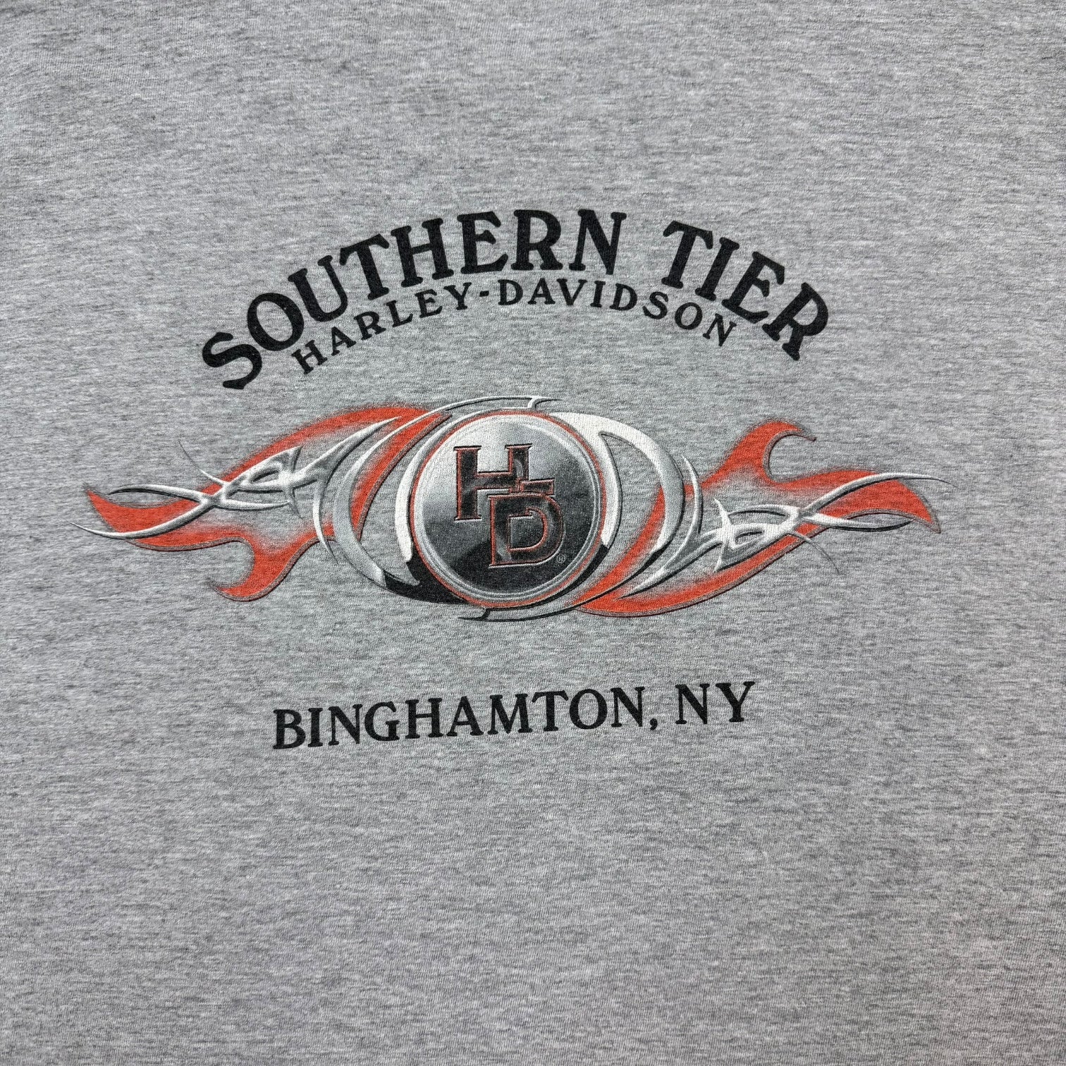 Vintage Harley Davidson Screaming Eagle Tee Grey