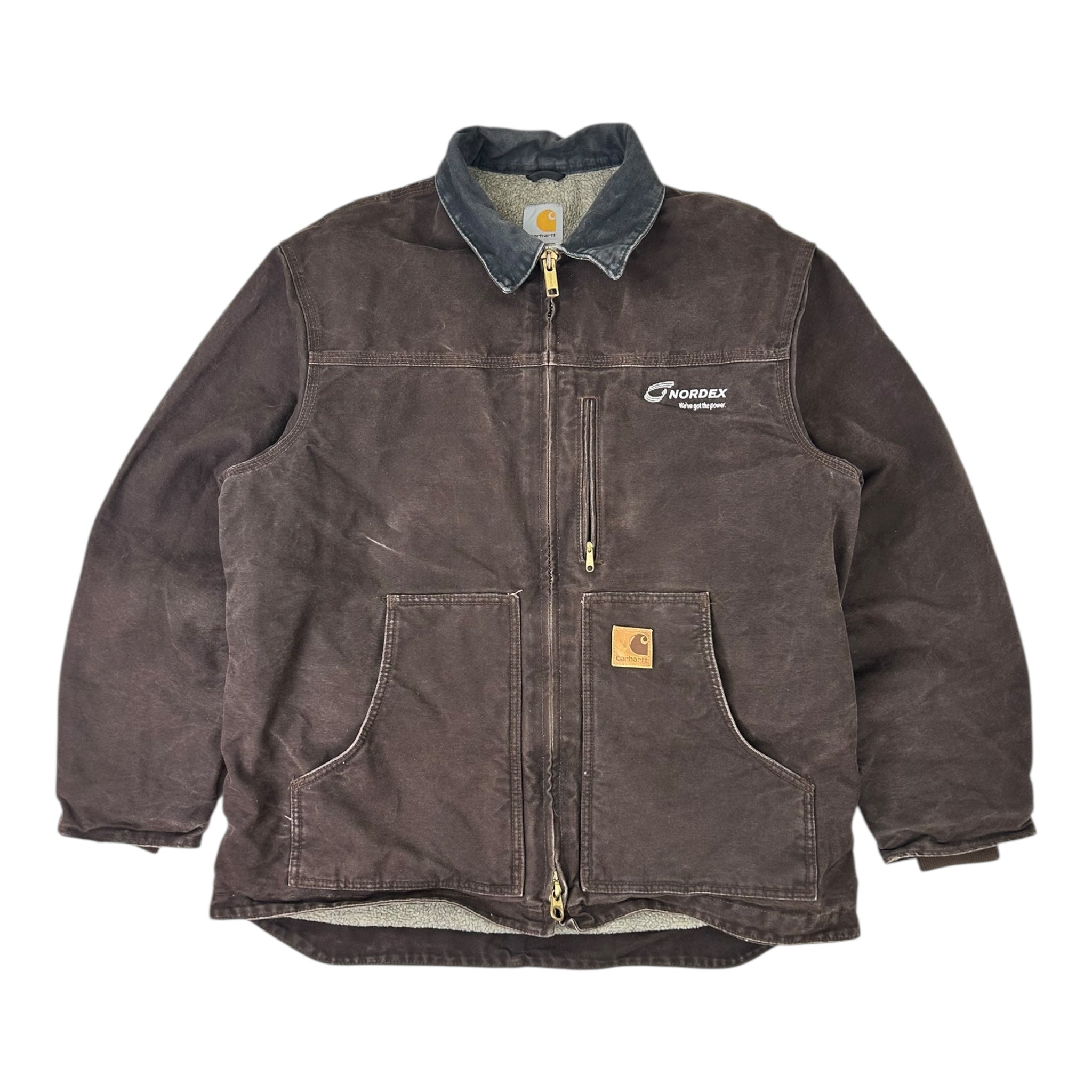 Vintage Carhartt C61 Workwear Jacket Brown