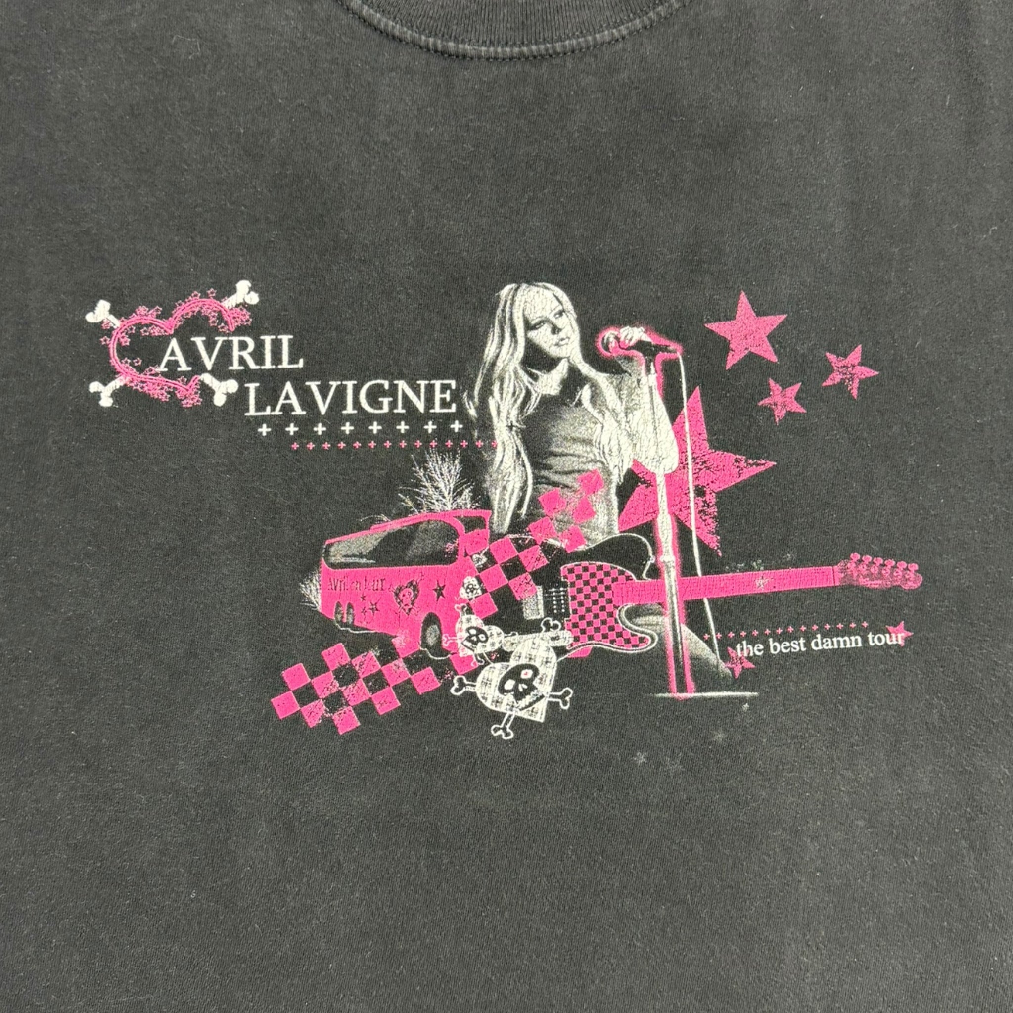2008 Avril Lavigne Best Damn Tour T-Shirt