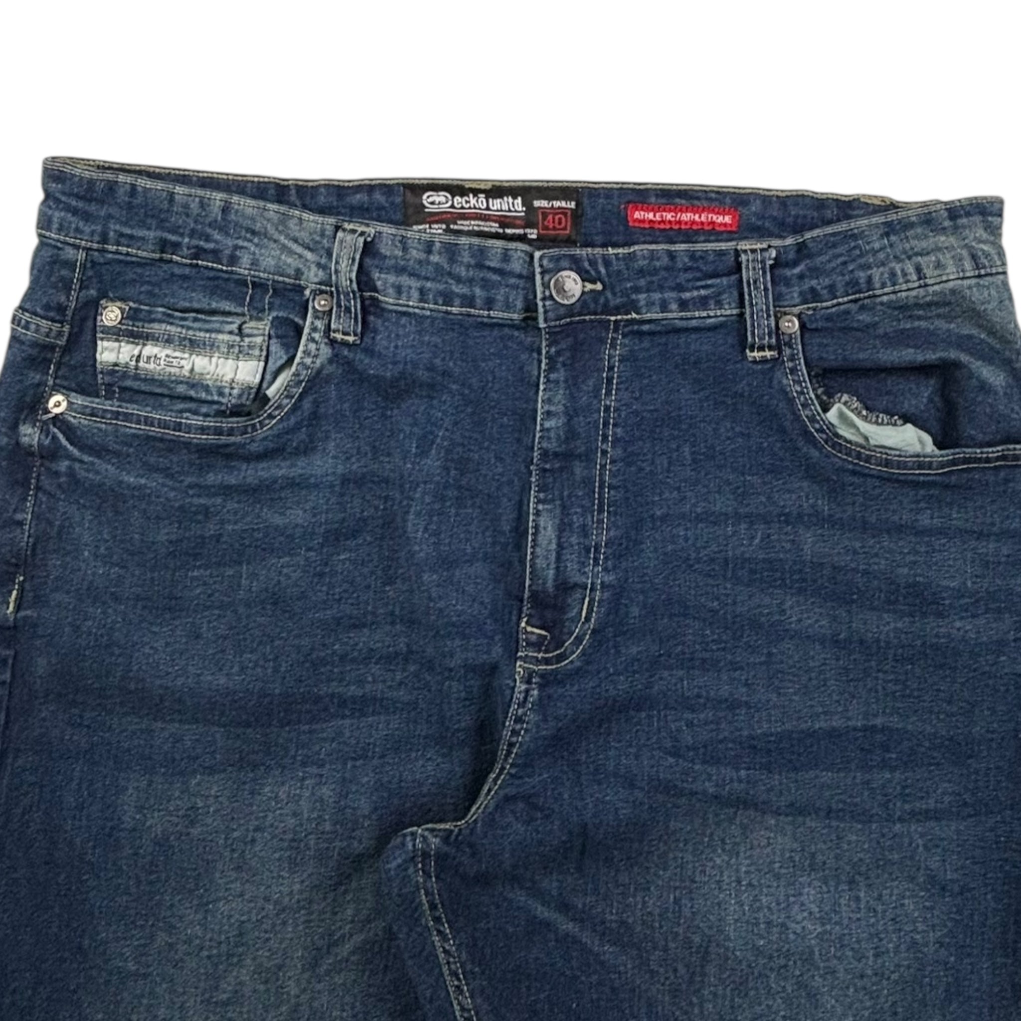 Vintage Y2K Ecko Untld Pants Dark Blue
