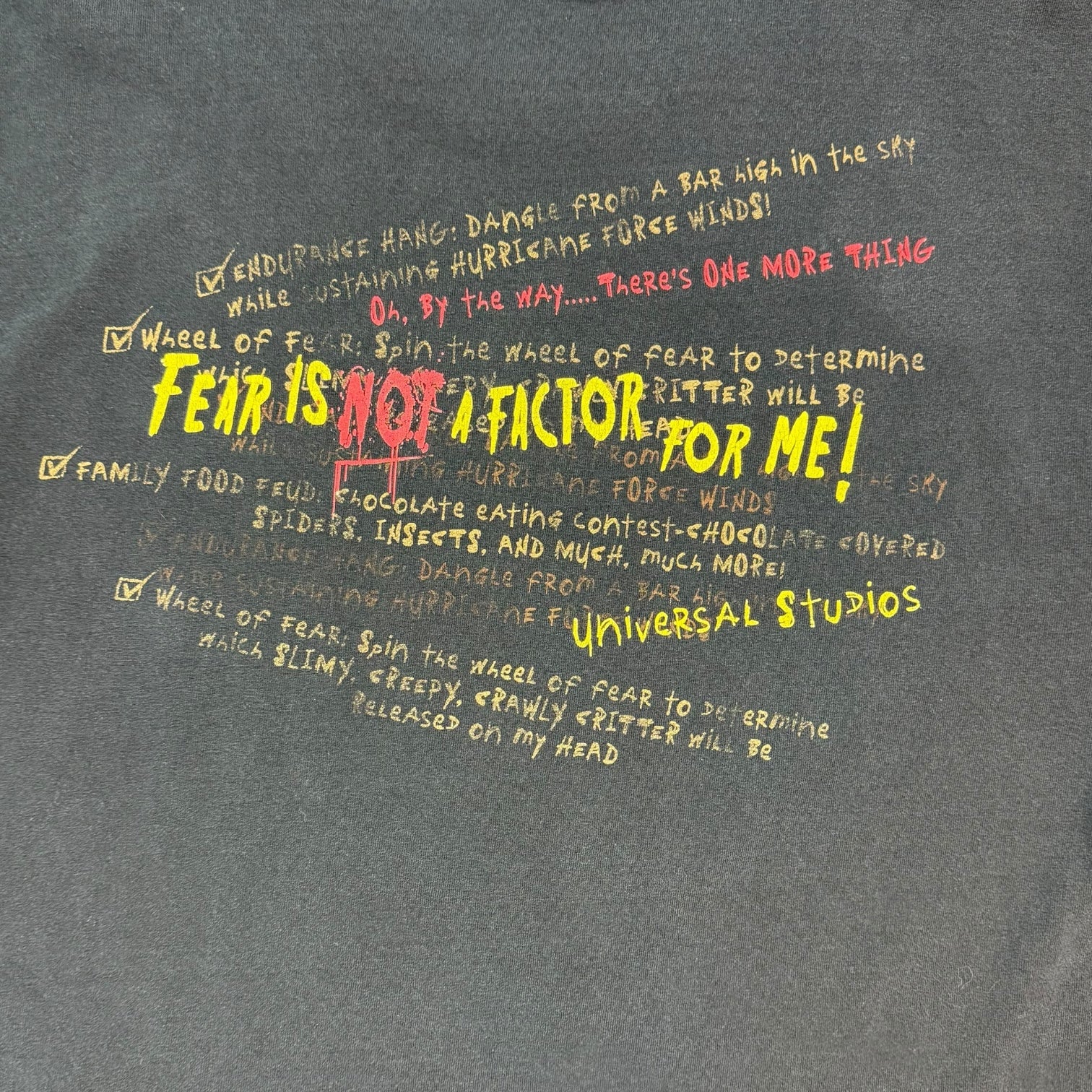 Vintage Fear Factor Tee Black