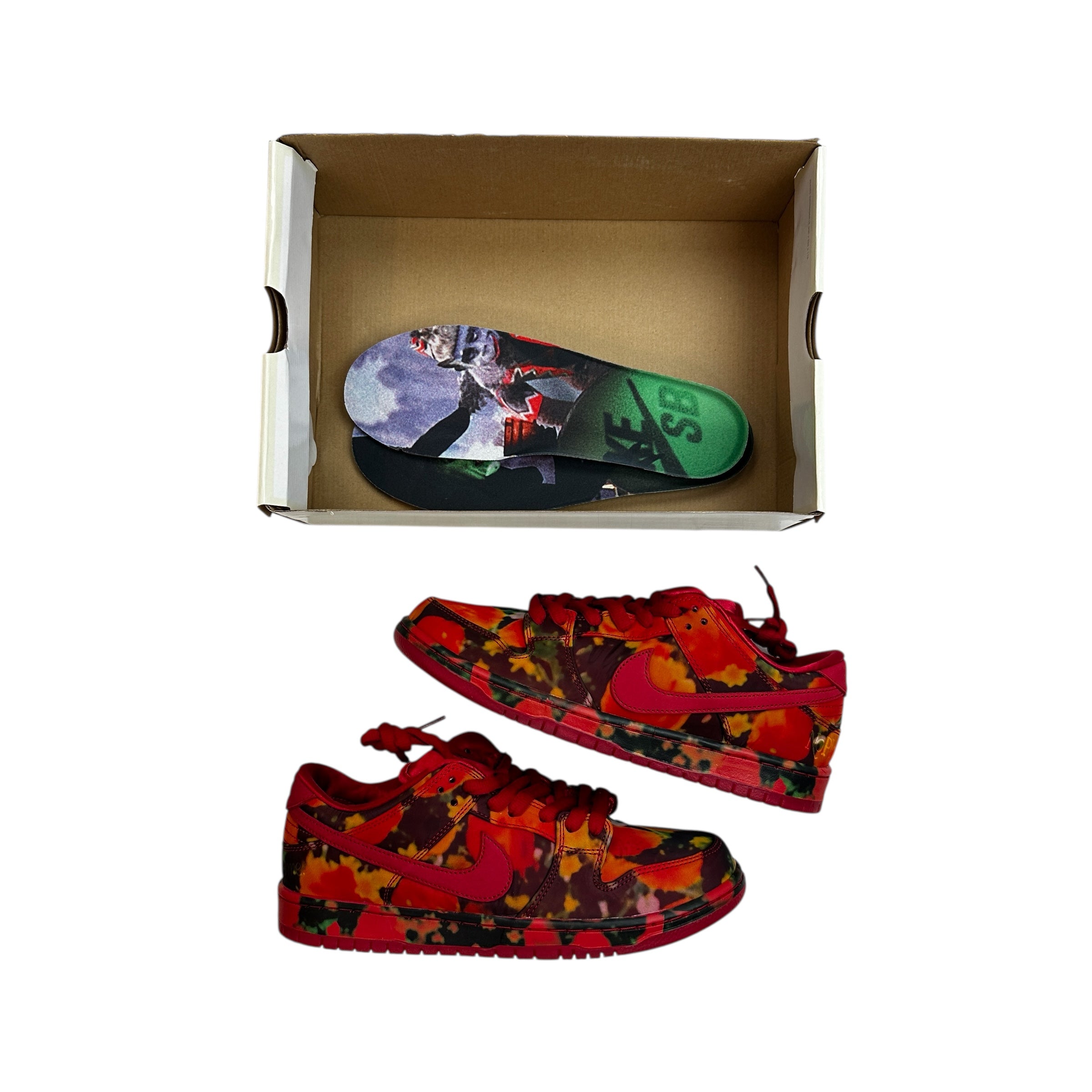 Nike SB Dunk Low Wizard of Oz “Poppy Field”