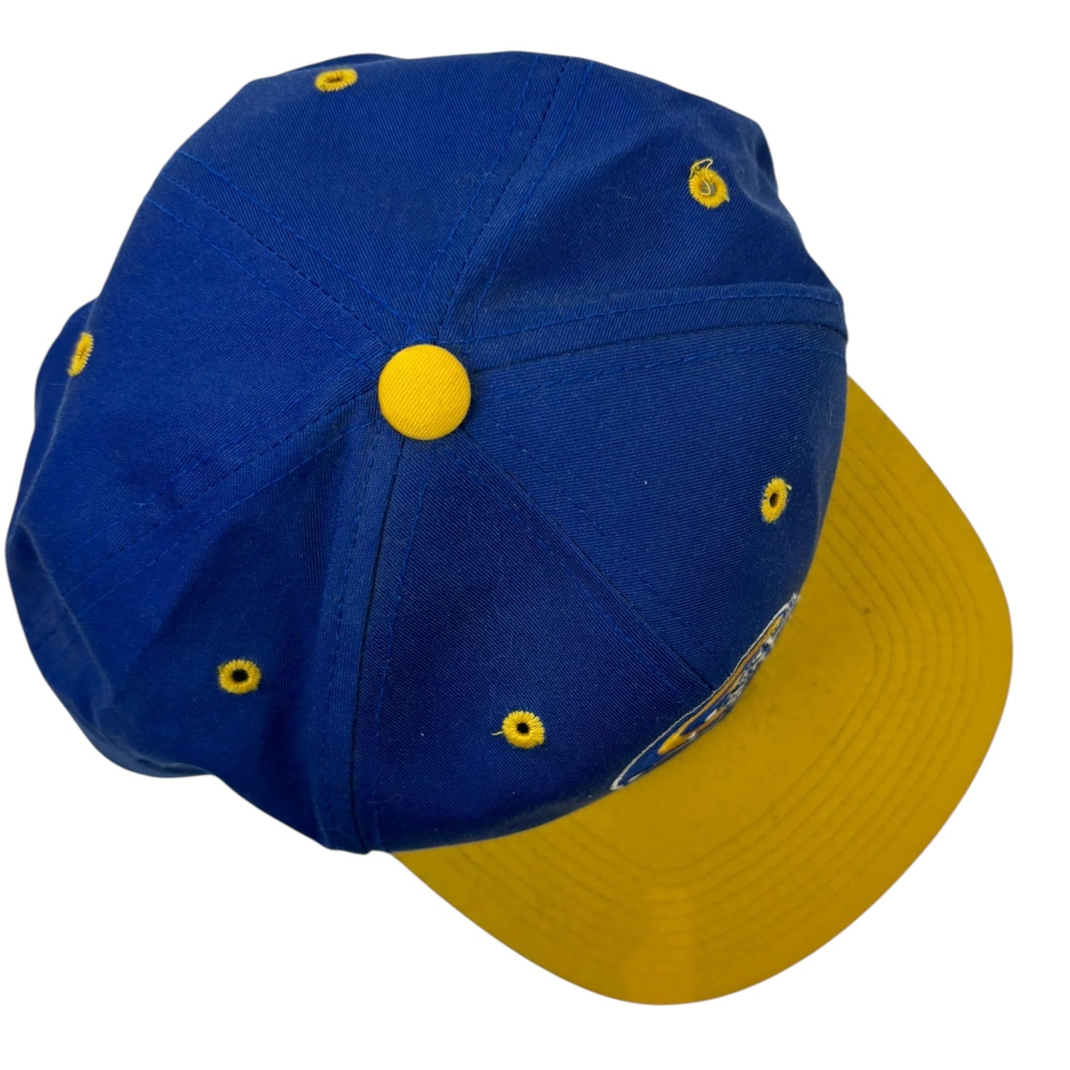 Vintage St. Louis Rams SnapBack Hat Blue/Yellow