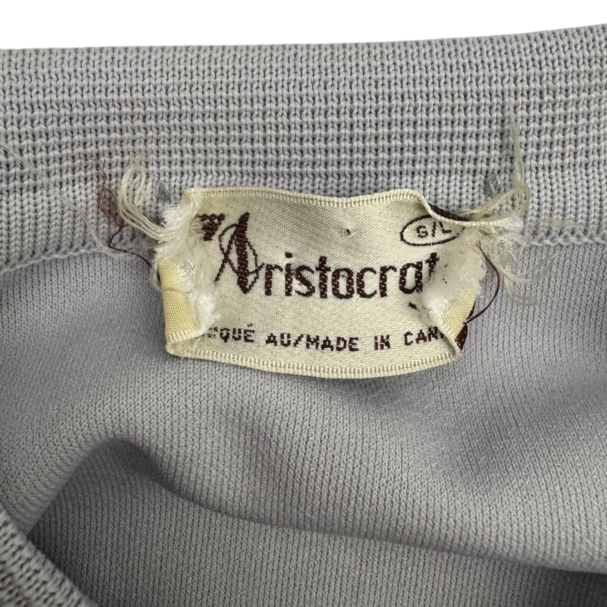Vintage 70s Aristocrat Knit Polo Shirt