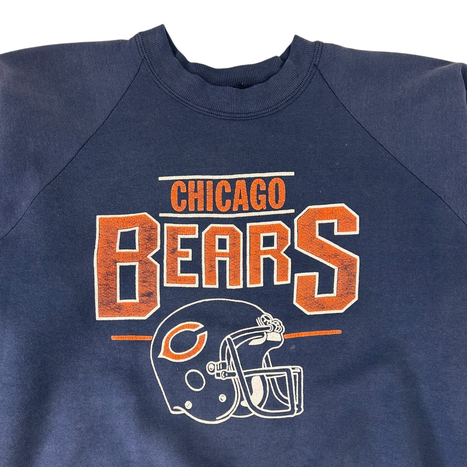 Vintage Chicago Bears Crewneck Sweater Navy