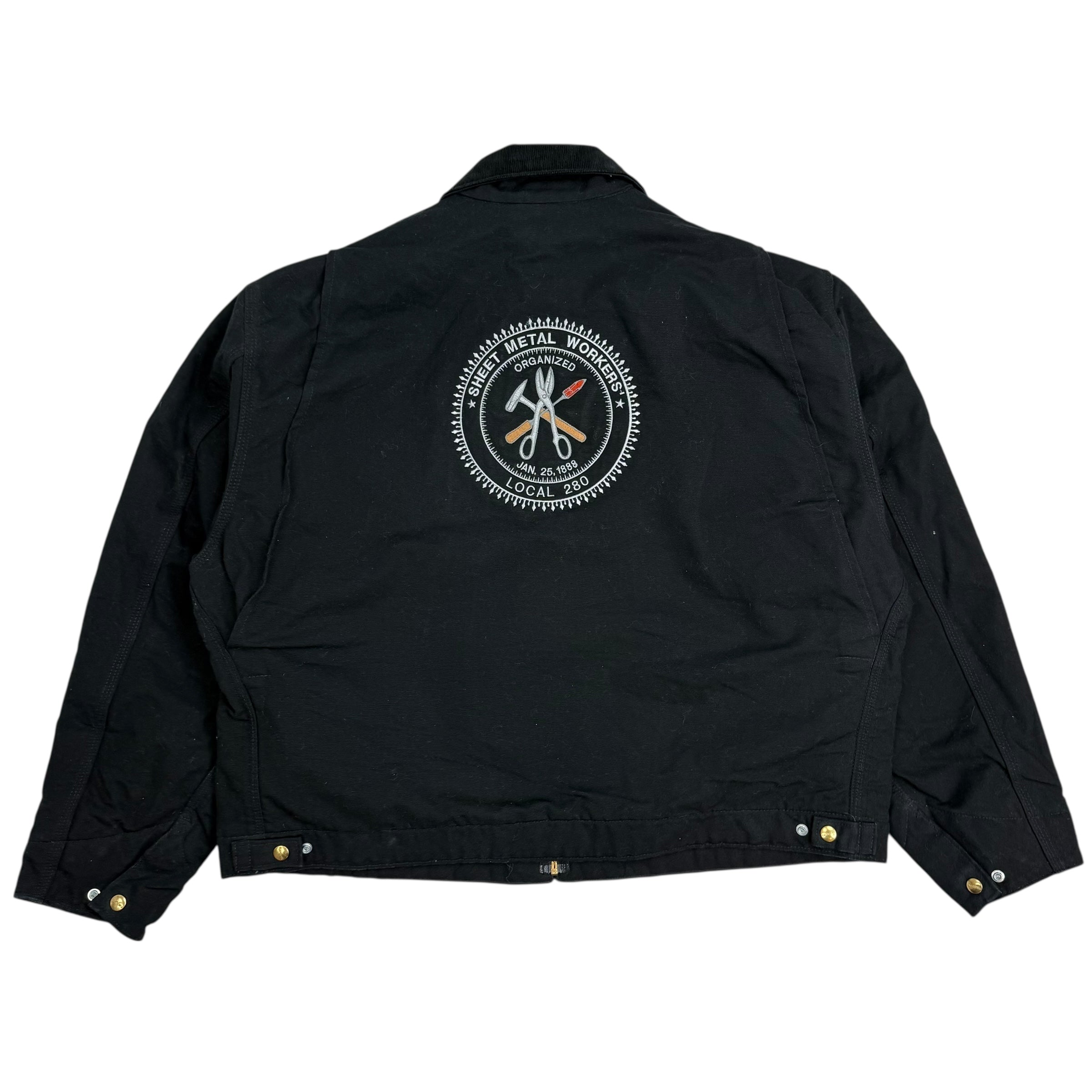 Vintage Carhartt Detroit Jacket Black