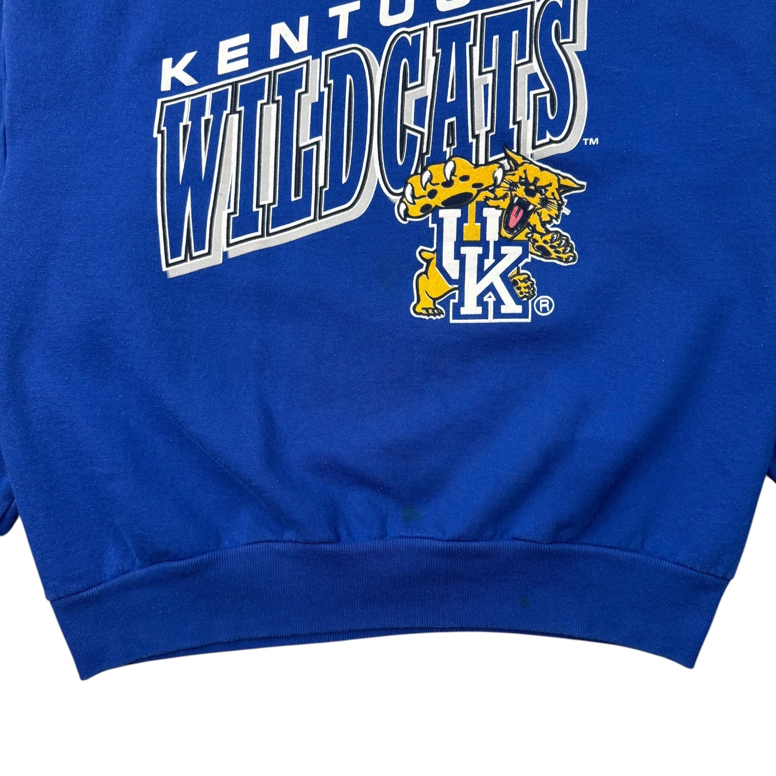 Vintage Kentucky Wildcats Crewneck Blue