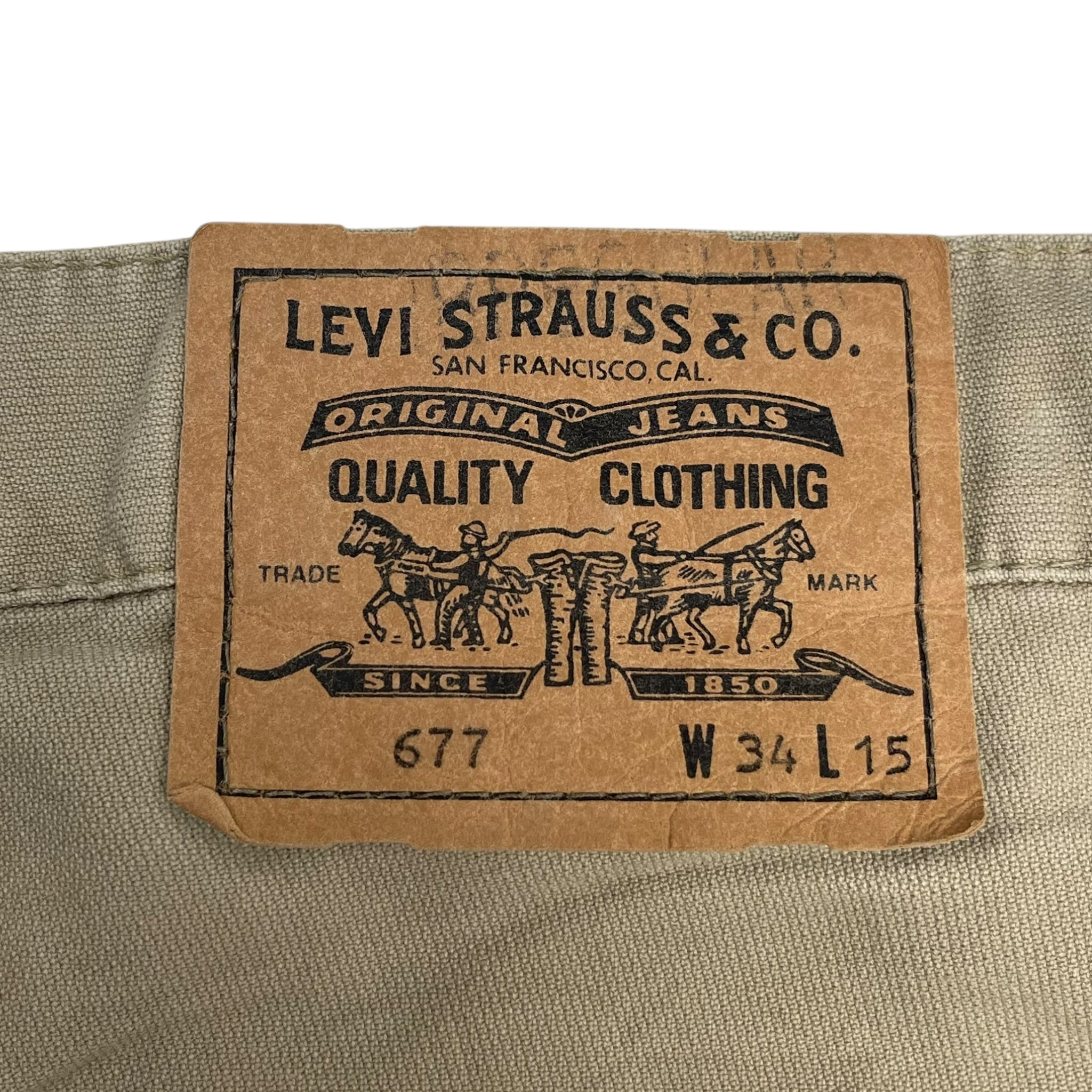 Vintage Levi’s Long Shorts