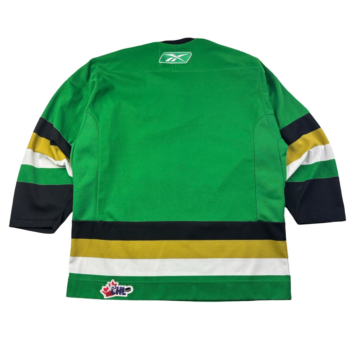 Vintage Reebok London Knights OHL Alternate Jersey Green/Black