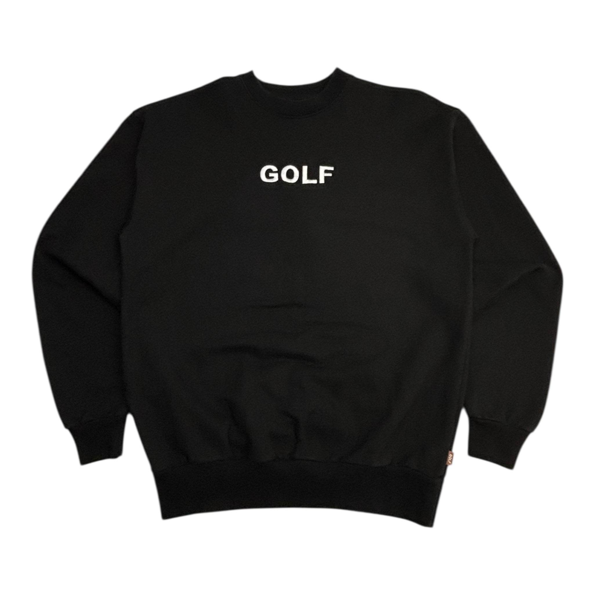 Golf Wang Basic Logo Crewneck Black