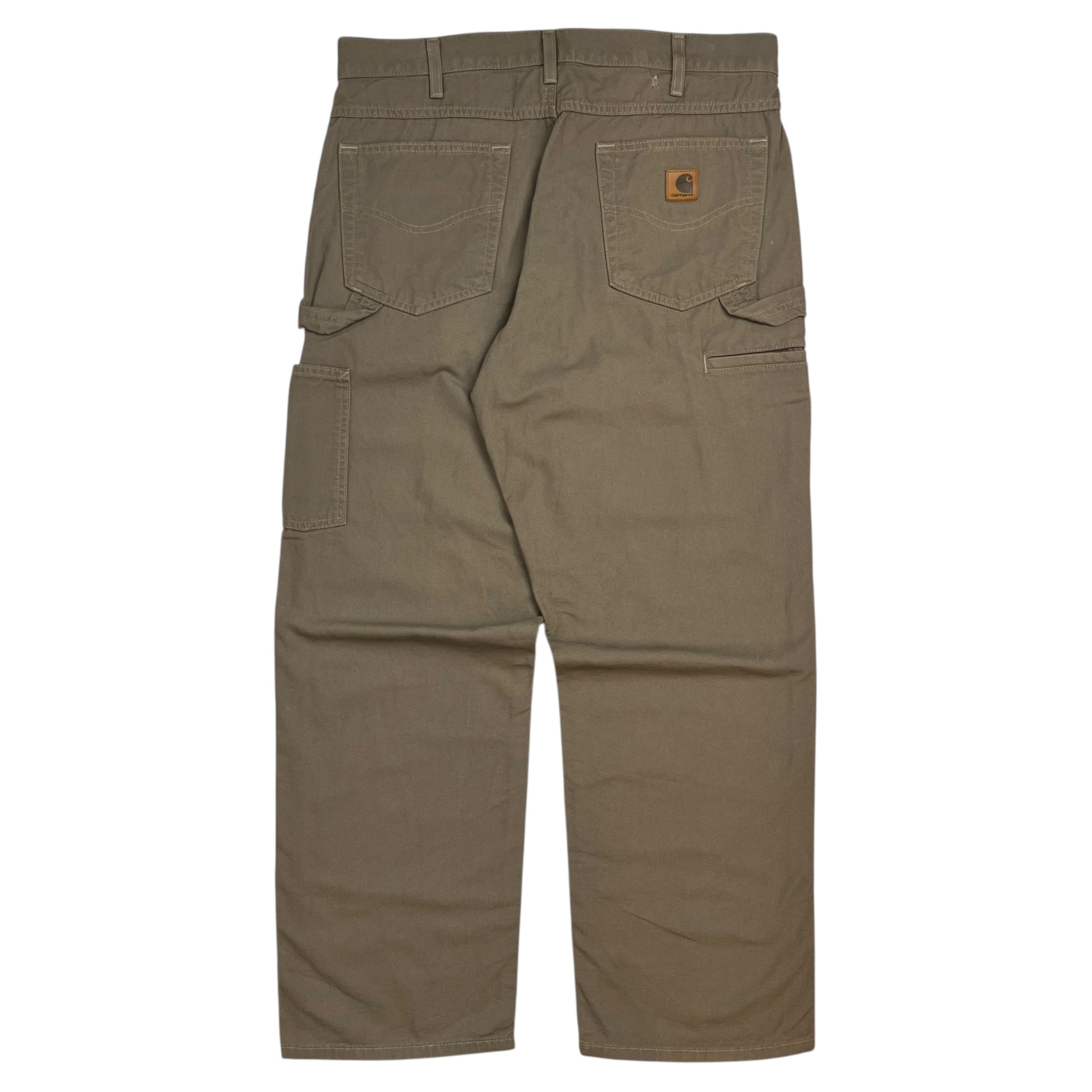 Vintage Carhartt Dungaree Pants Light Brown