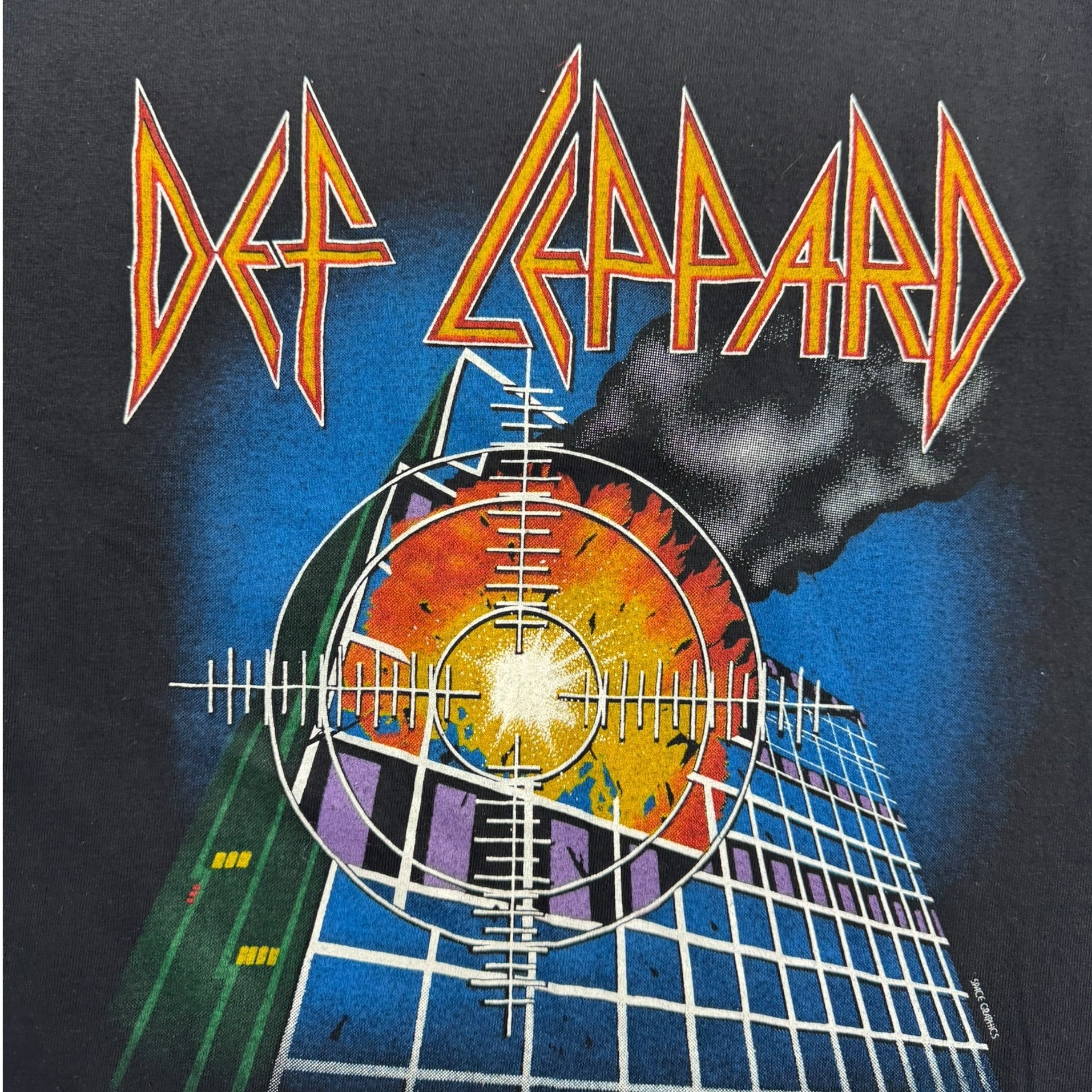 1983 Def Leppard Pyromania Tour T-Shirt