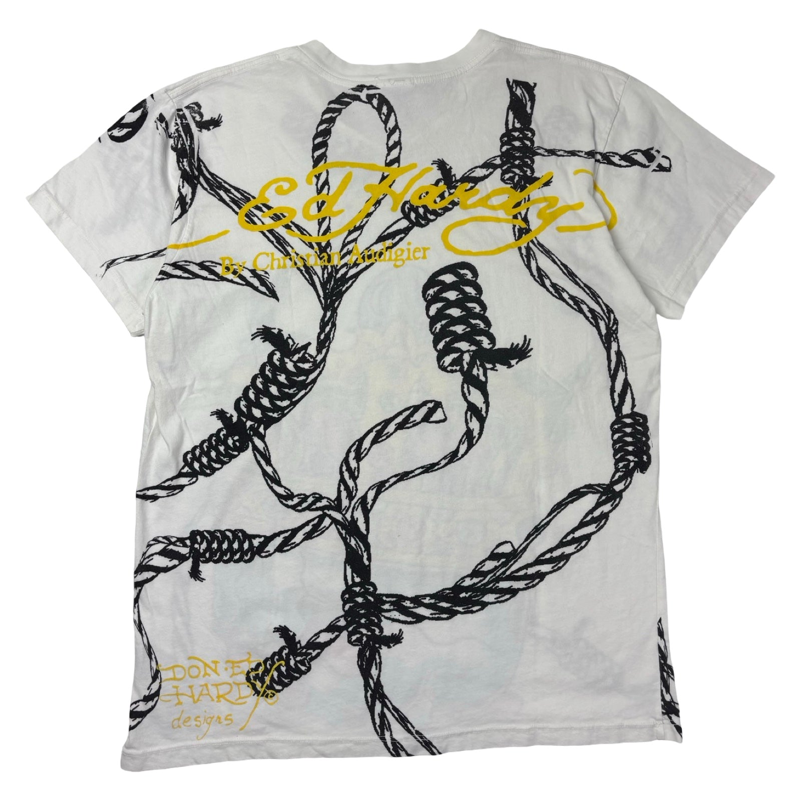 Vintage Y2K Ed Hardy King Skull T-Shirt AOP