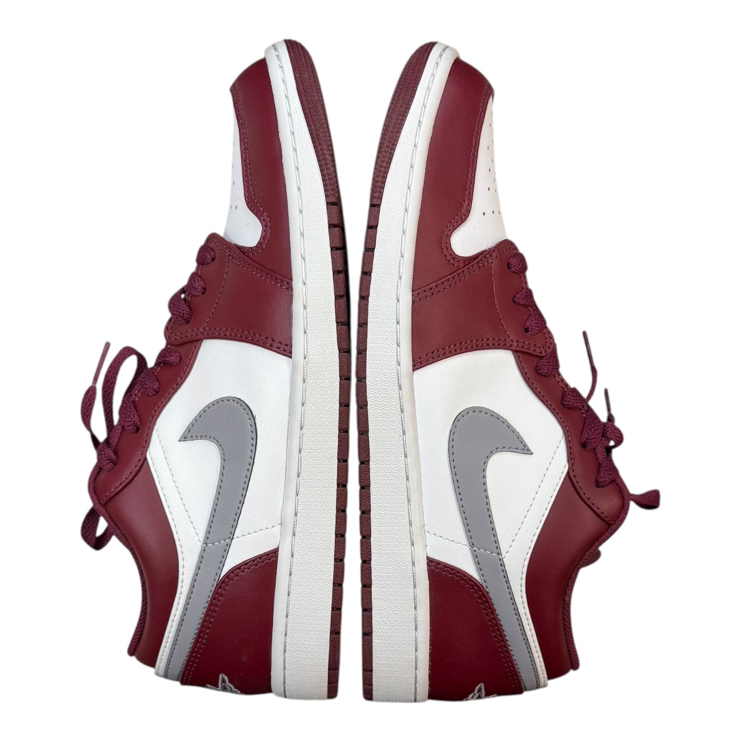 Jordan 1 Low White Bordeaux (Used)