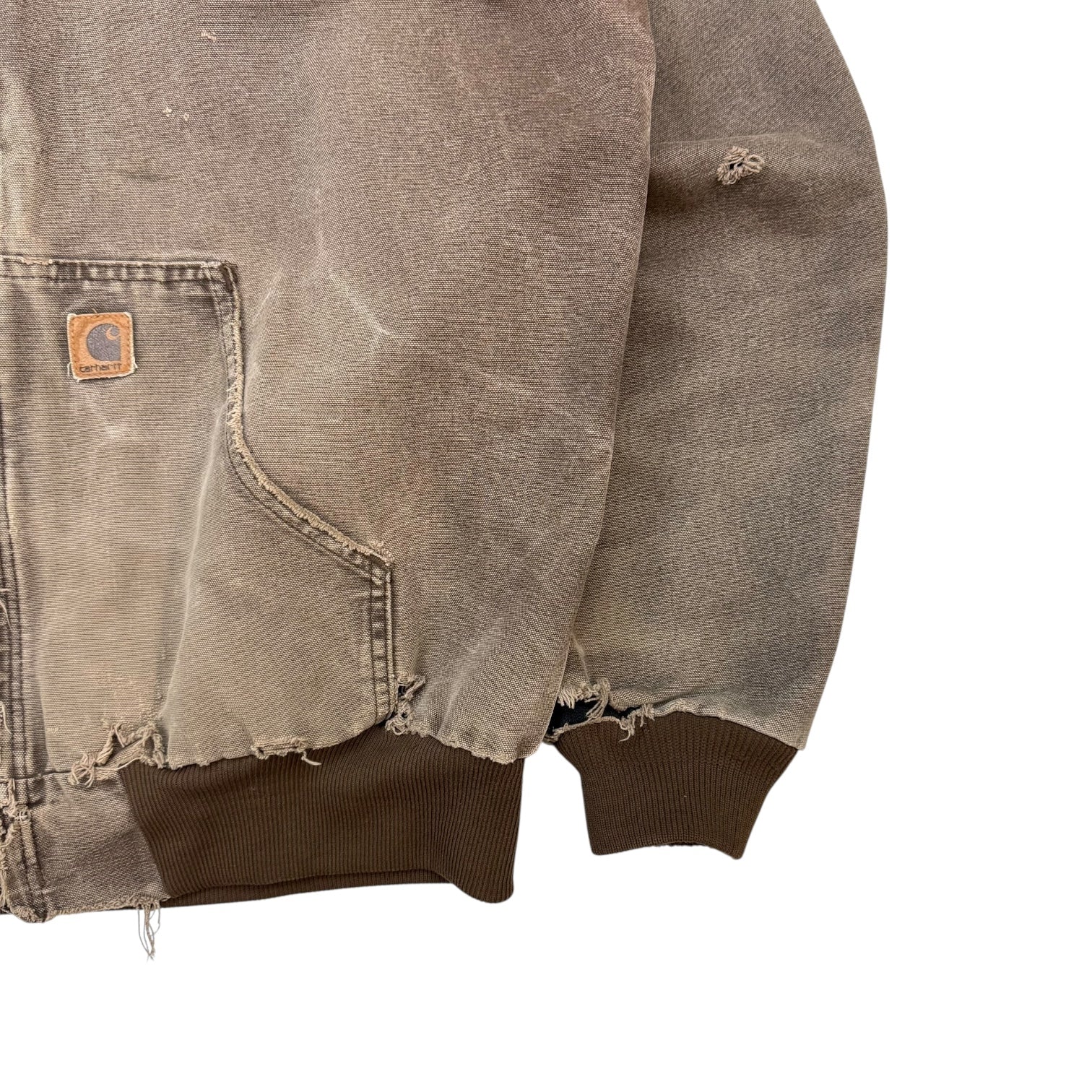Vintage Carhartt Active Jacket Faded Brown