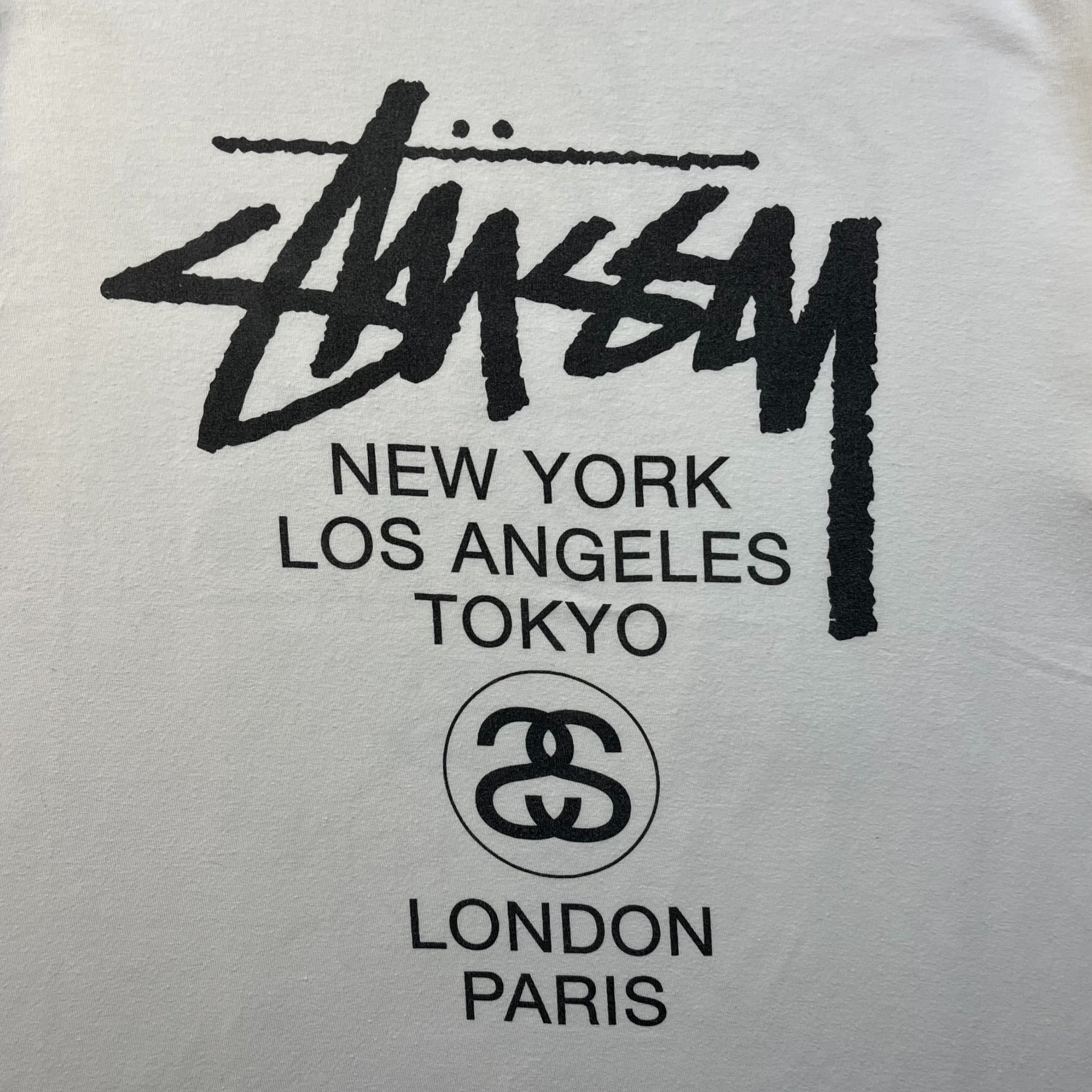 Stussy World Tour Tee White