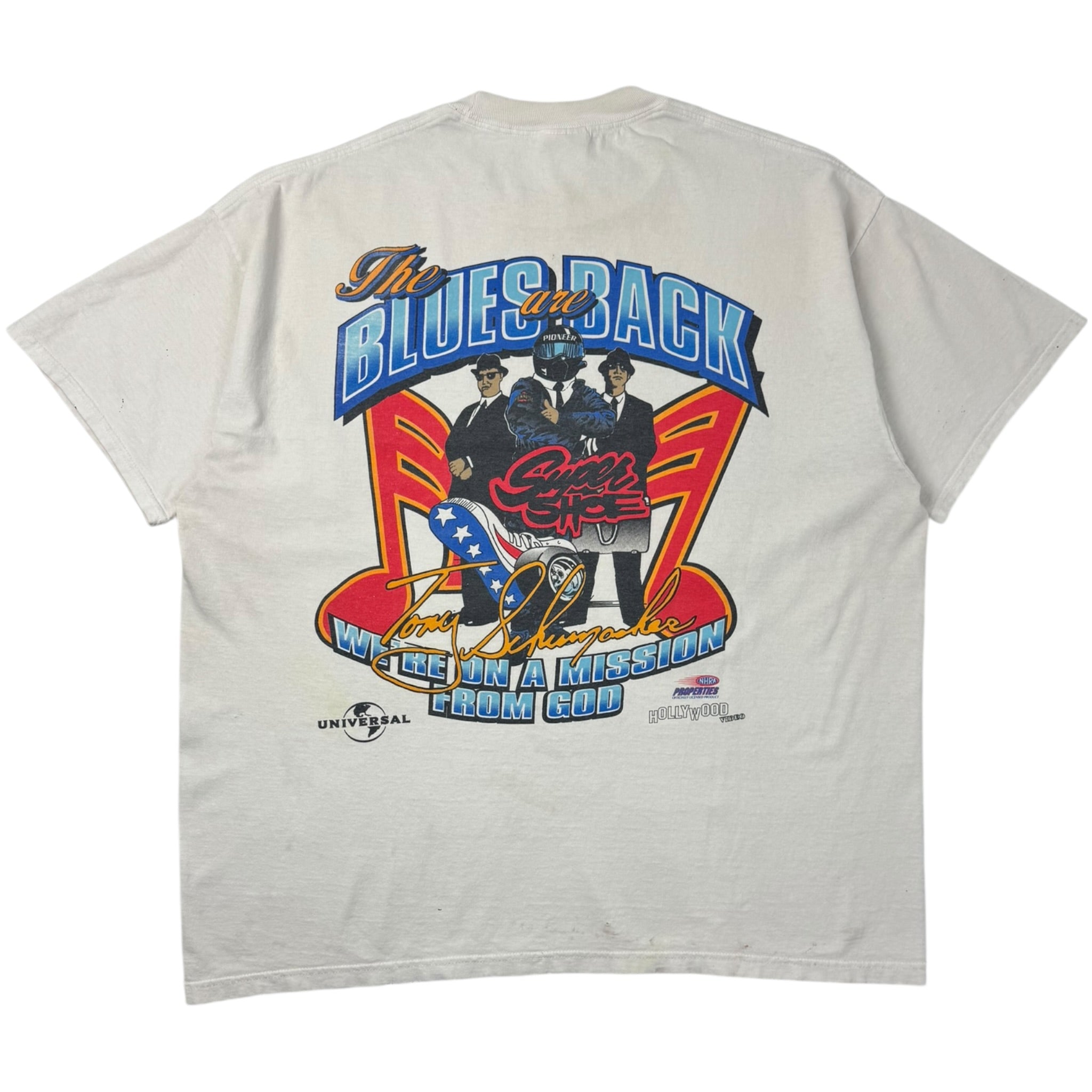 Vintage The Blues Brothers NASCAR Racing T-Shirt