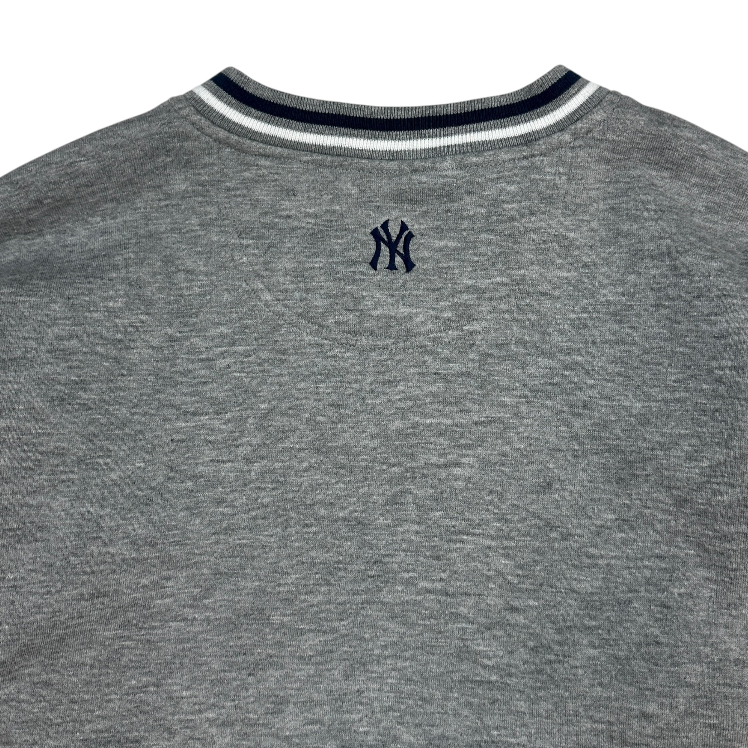Vintage New York Yankees Arc Crewneck Grey/Navy