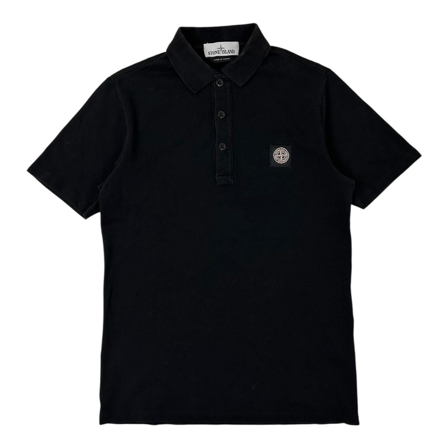 Stone Island Polo Shirt Black