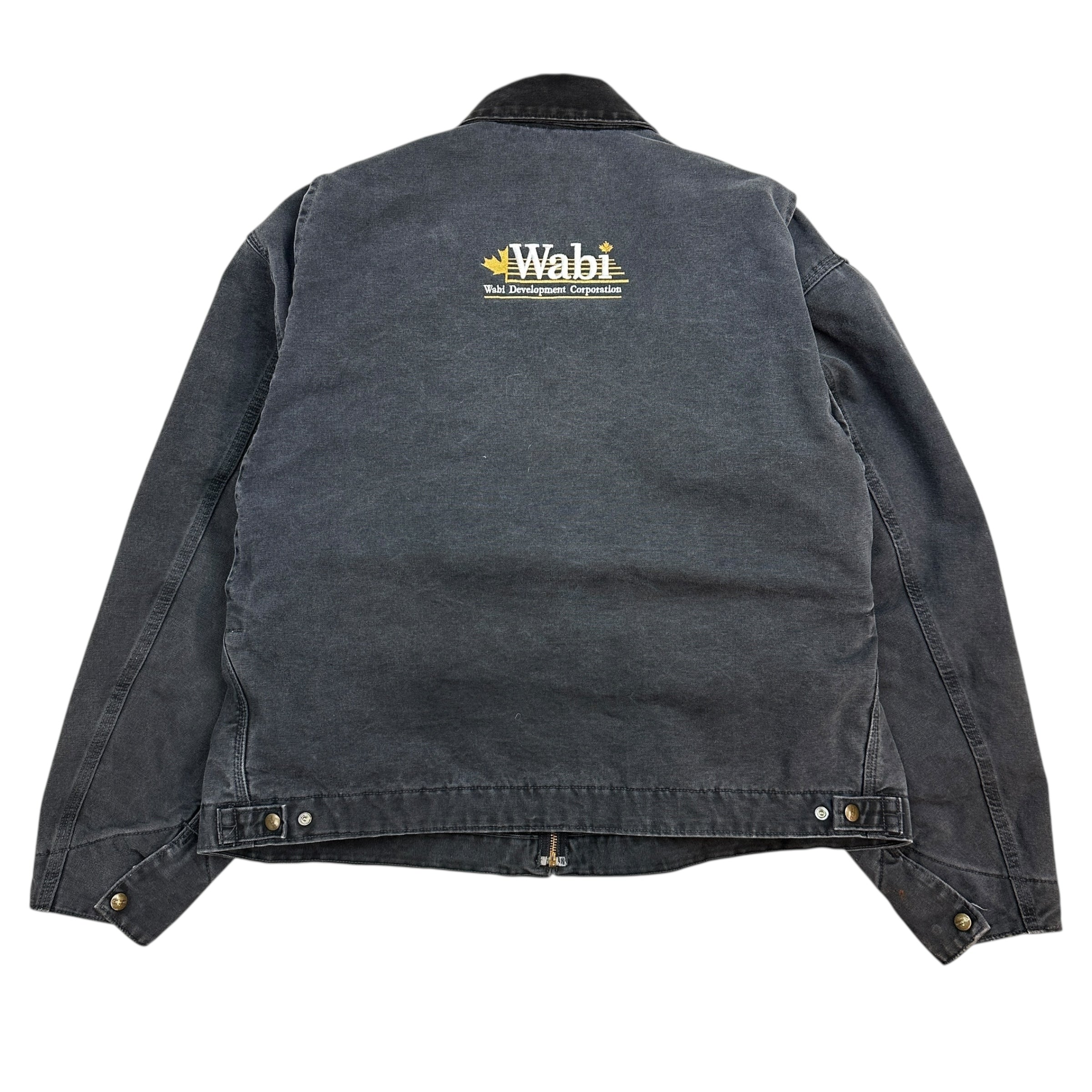 Vintage Carhartt Detroit Jacket Petrol Grey