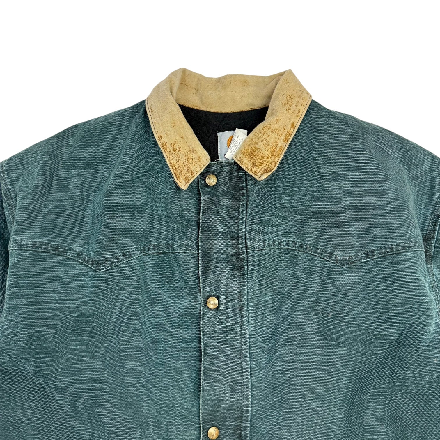 Vintage Carhartt Chore Jacket Green