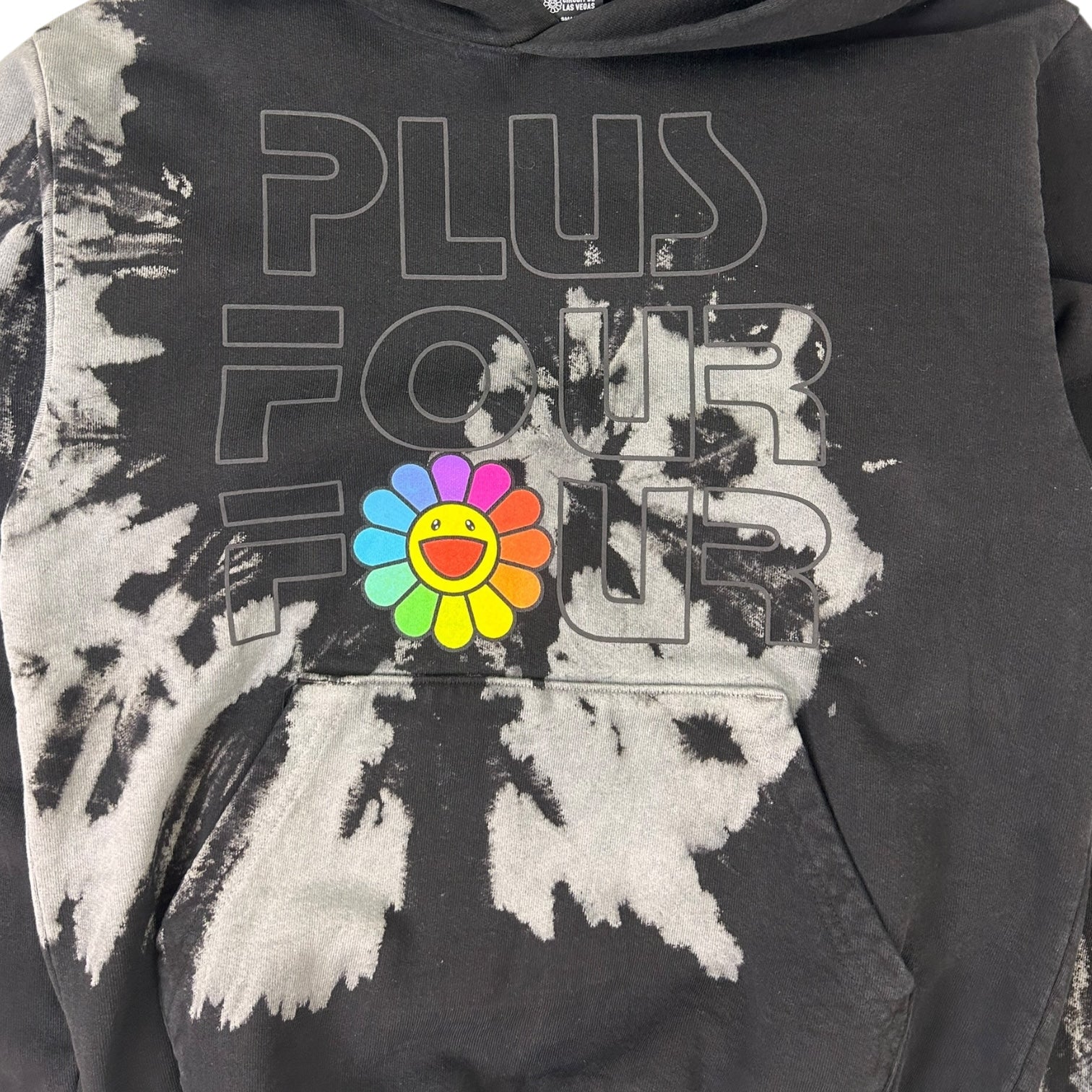 +44 X TAKASHI MURAKAMI MIND WARP HOODIE BLACK