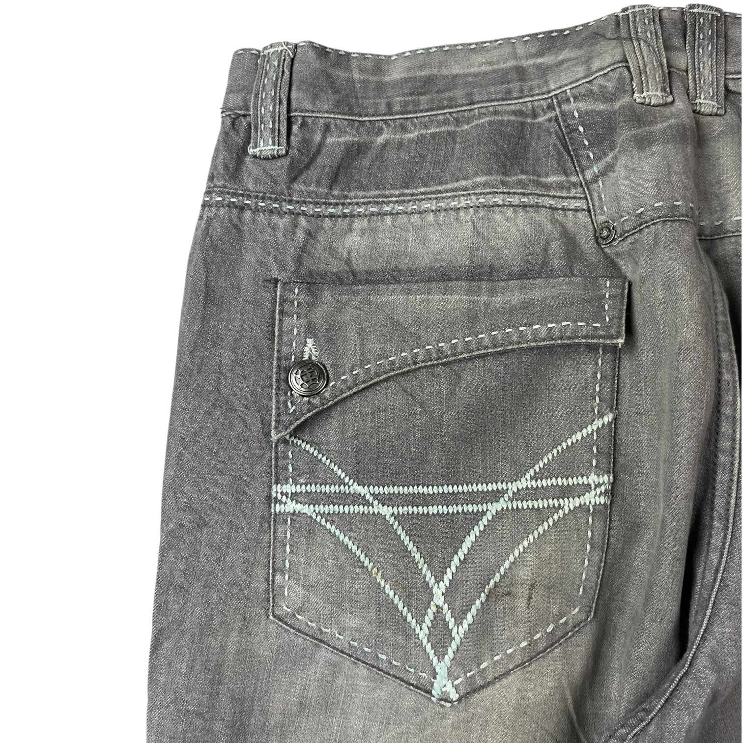 Y2K Vintage Akademiks Jeans Grey