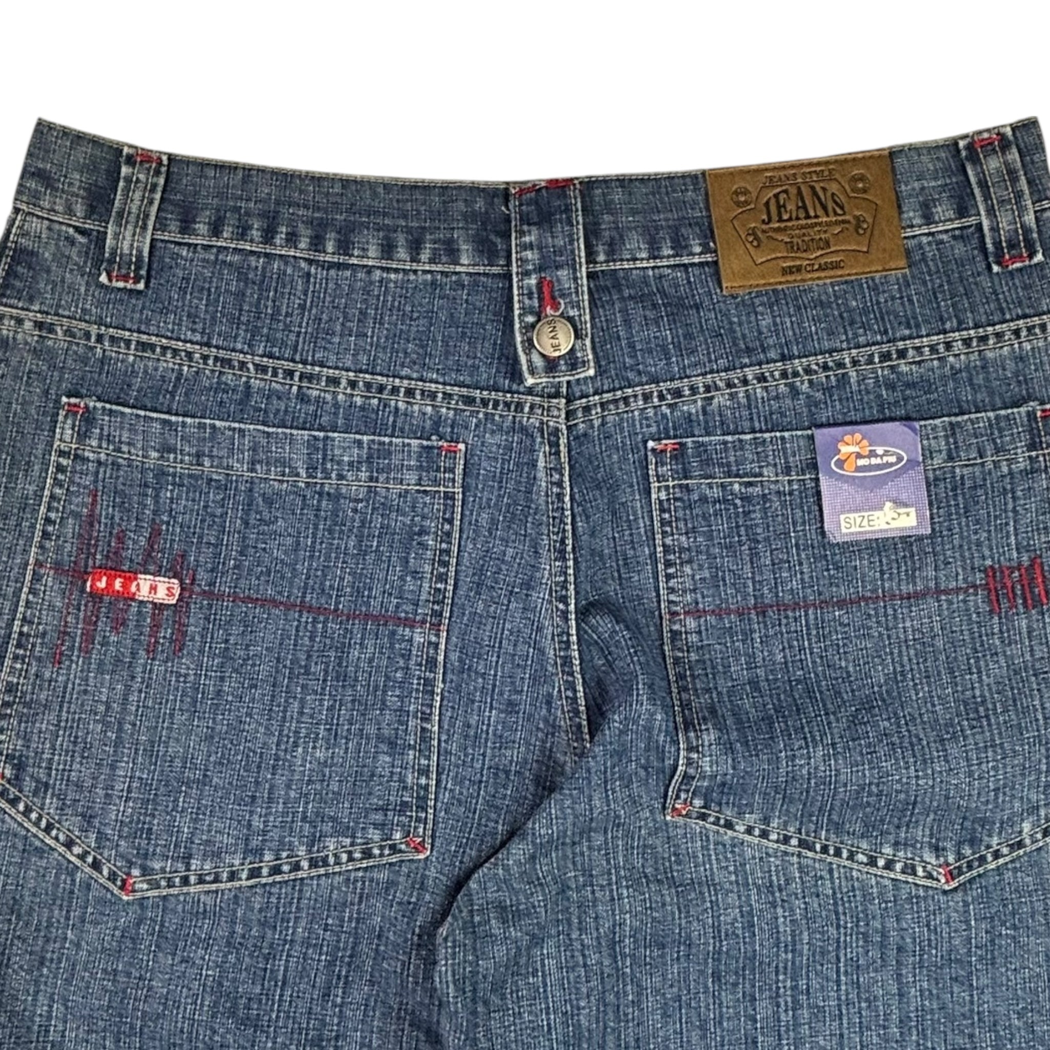 Vintage Carpenter Jean Shorts Navy Blue