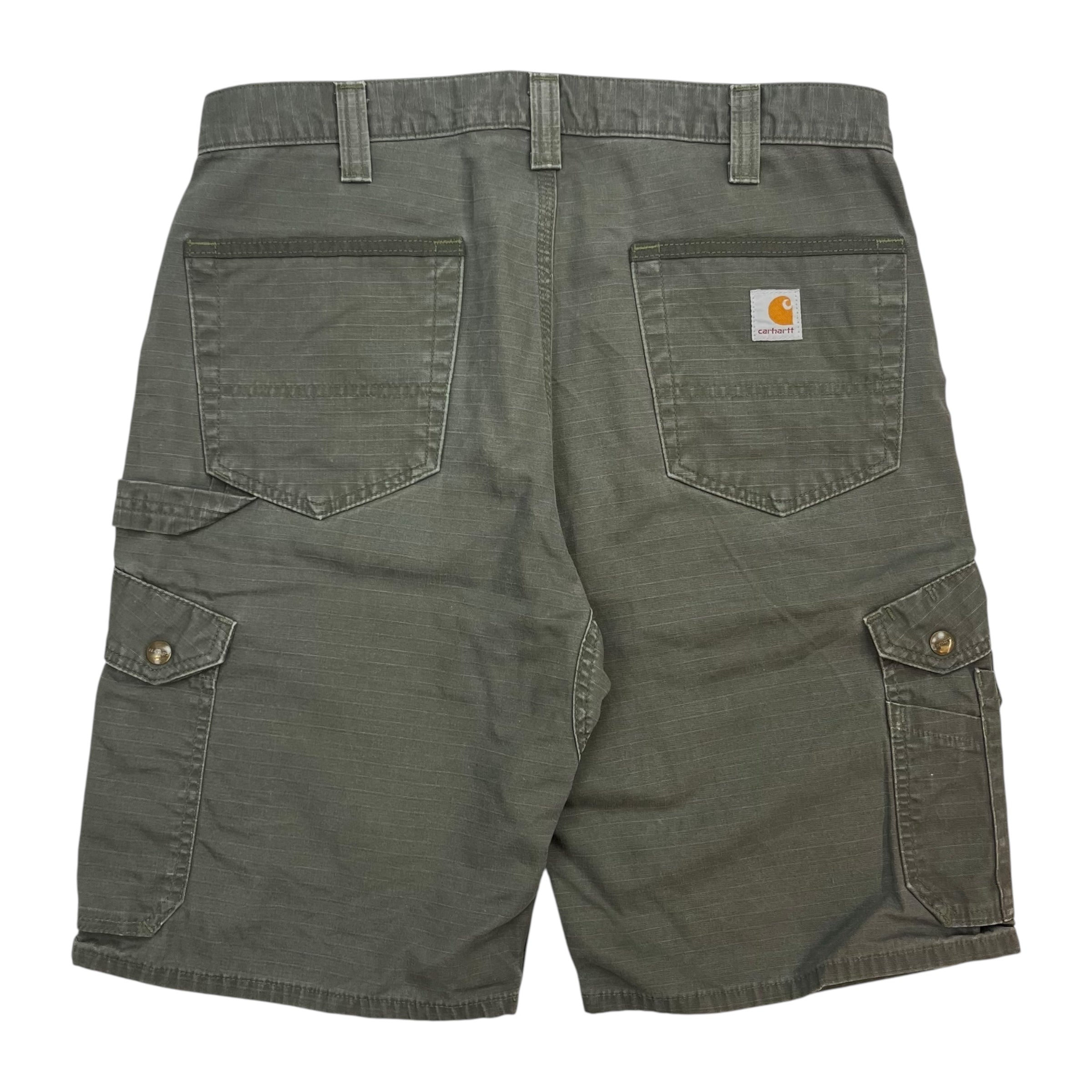 Vintage Carhartt Cargo Shorts Dark Green
