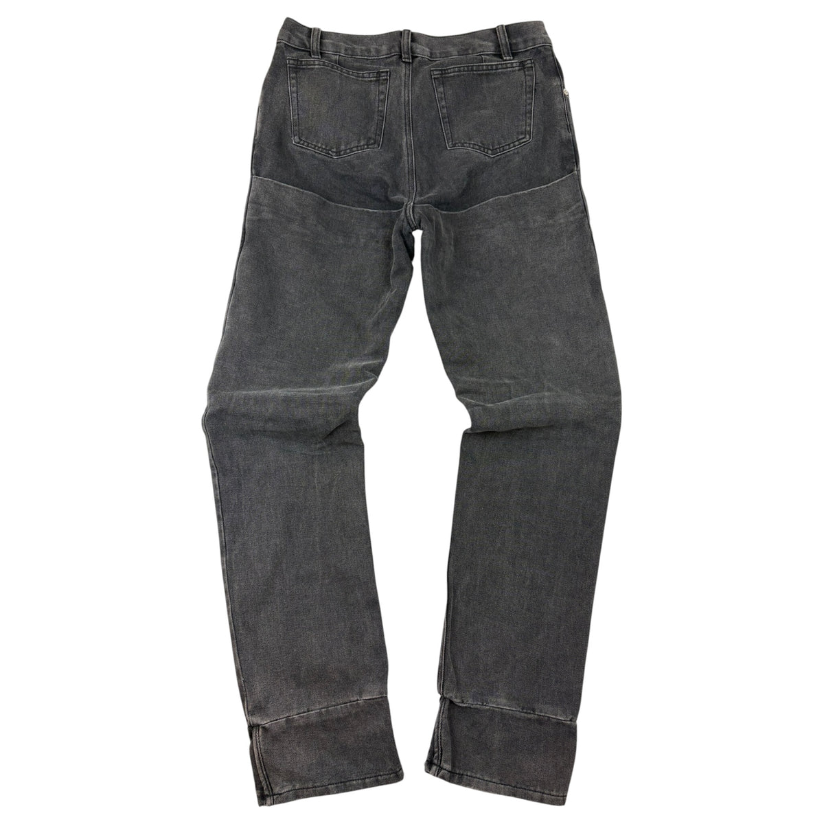 1996 Helmut Lang Holster Denim Pants Black