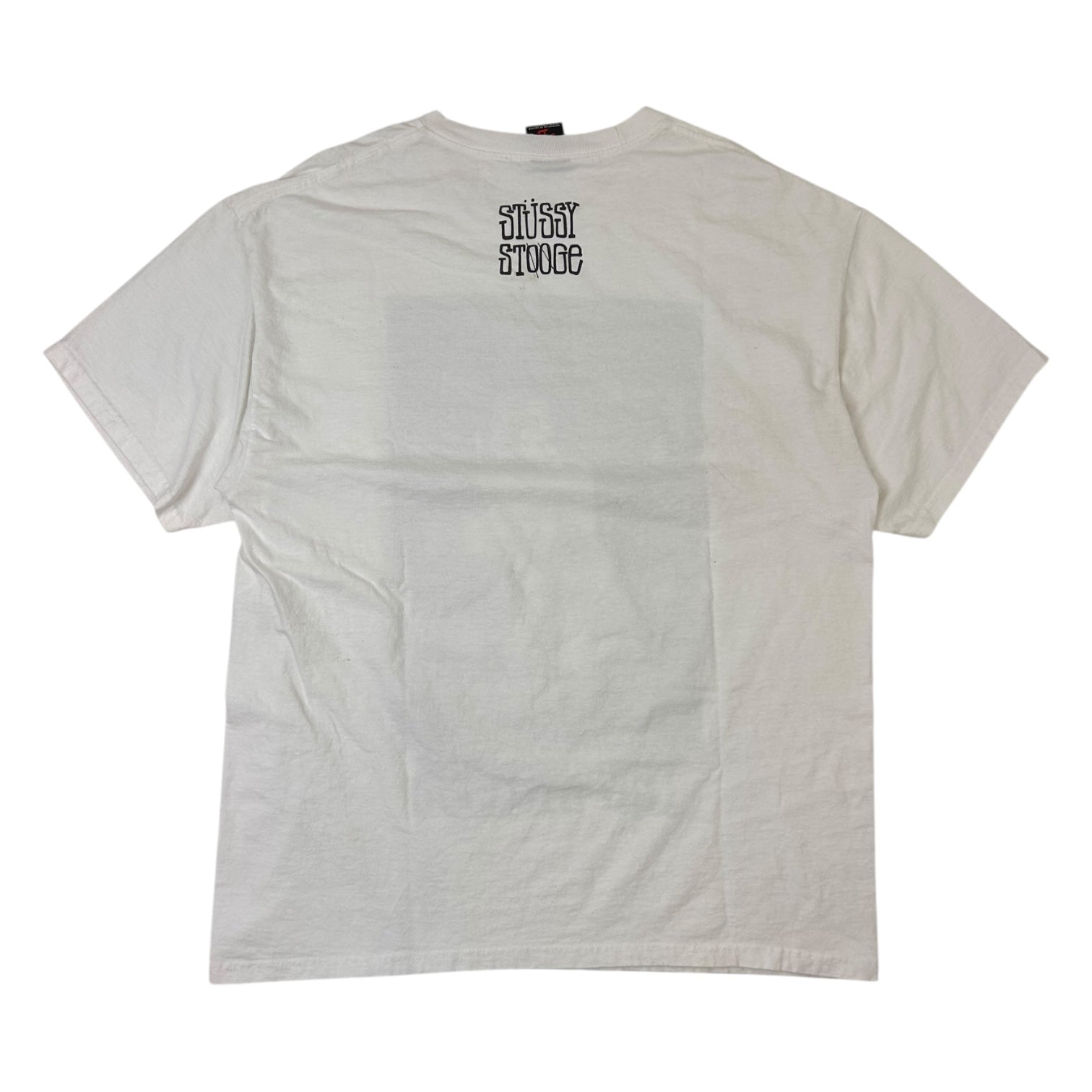 Vintage Stussy The Stooges T-Shirt White