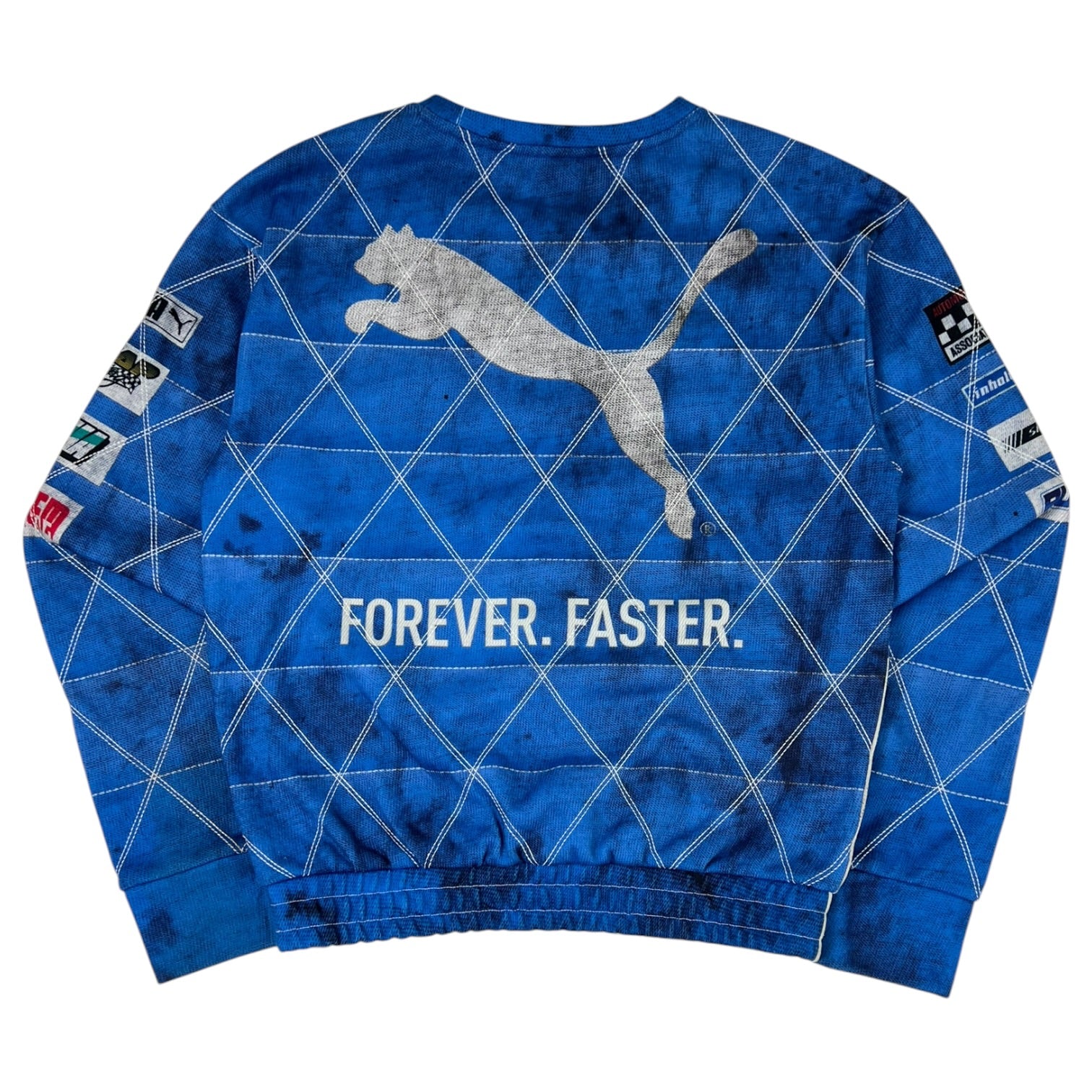 Puma x Asap Rocky Quilted Sweatshirt Clyde Royal