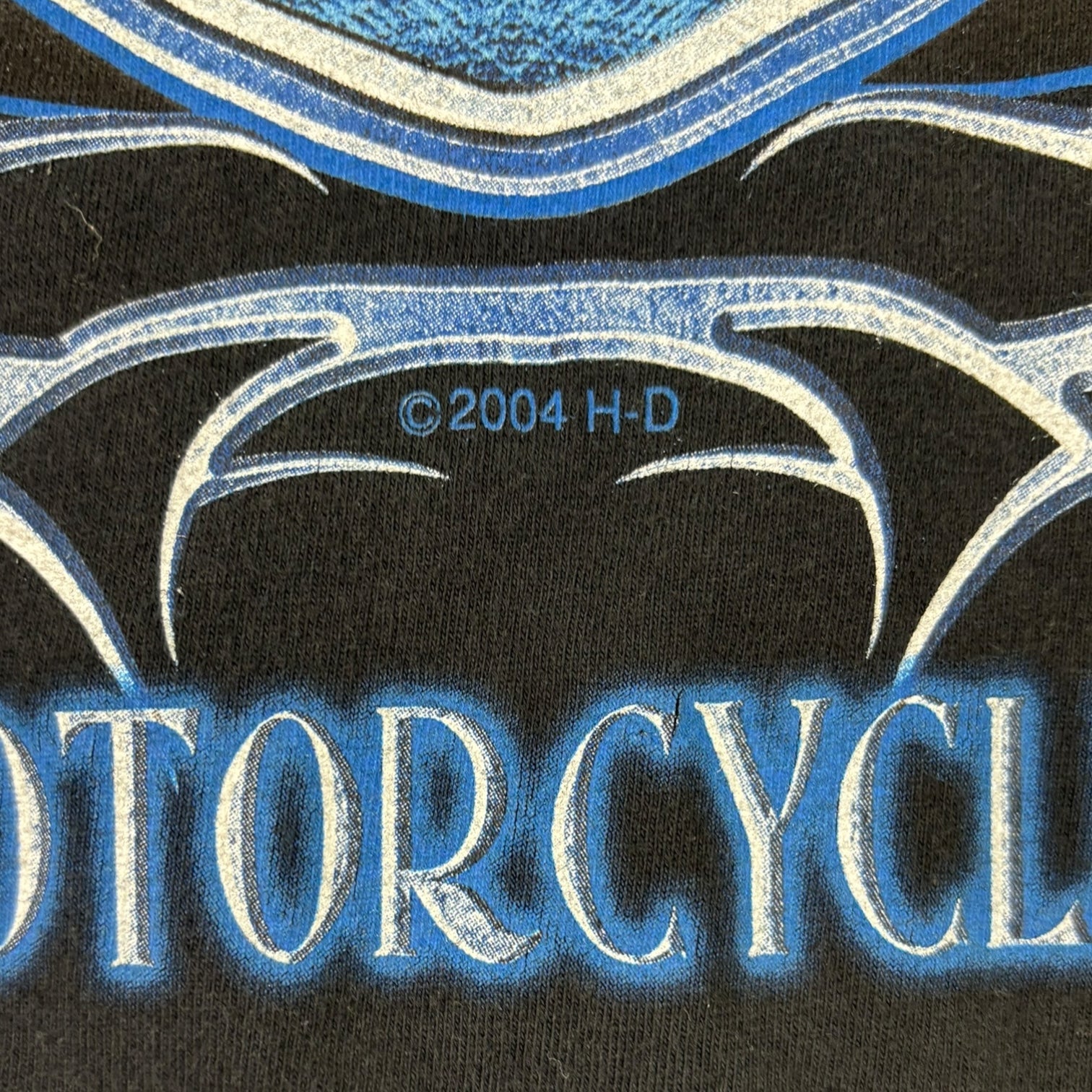Vintage 2004 Harley Davidson of Burlington WA Long Sleeve T-Shirt Black
