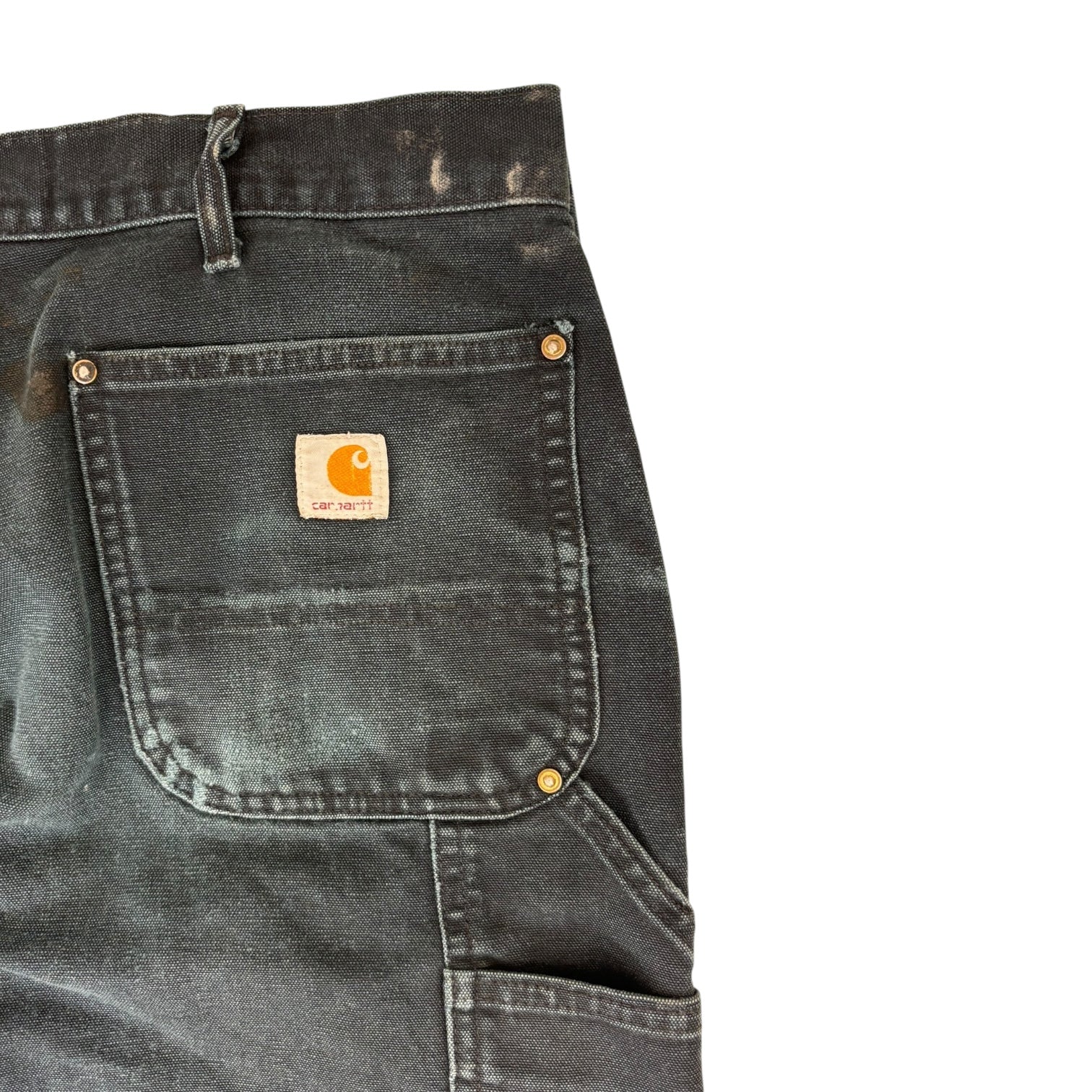 Vintage Carhartt Double Knee Workwear Pant Black