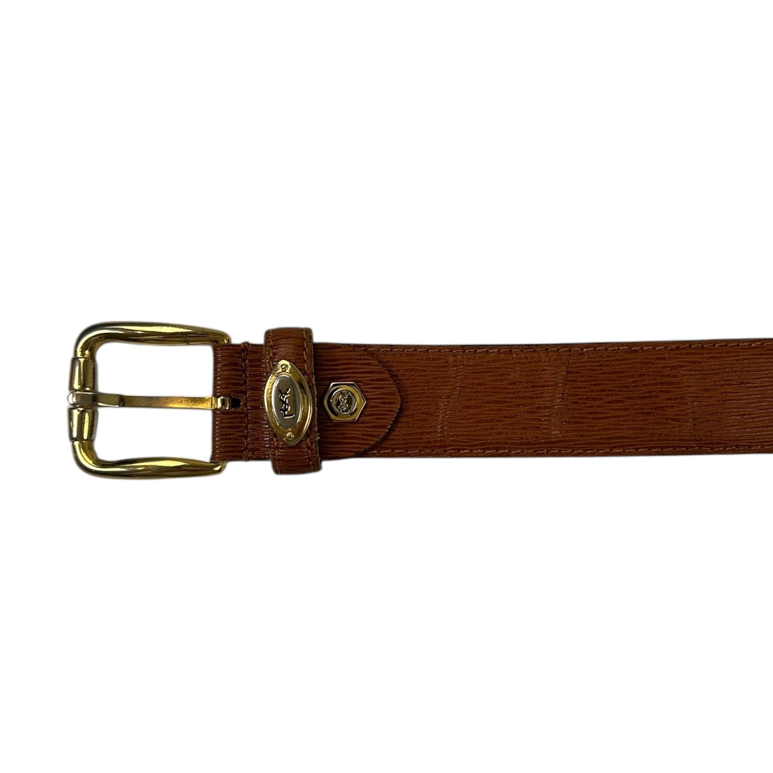 Vintage Yves Saint Laurent Belt Brown