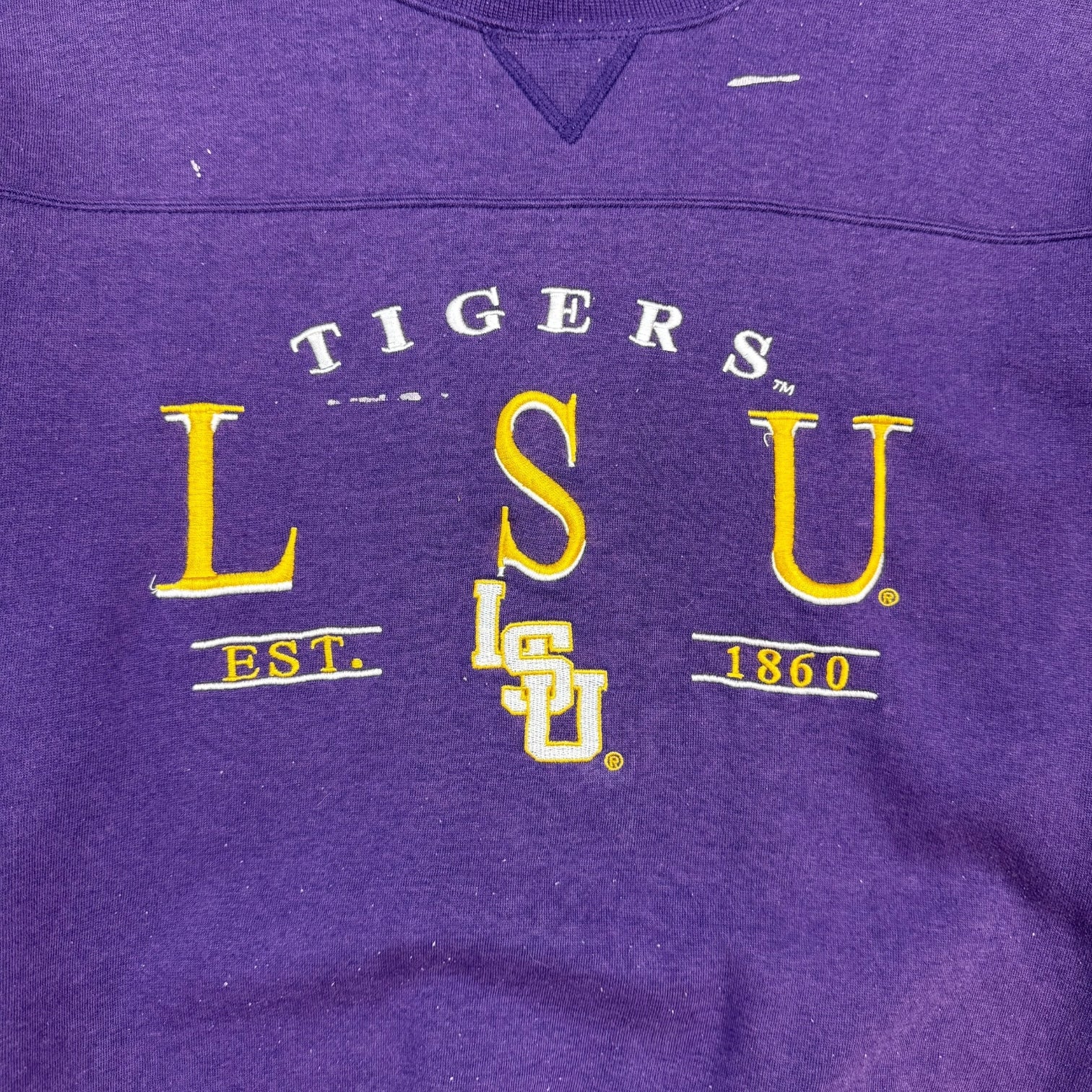 Vintage LSU Crewneck Purple