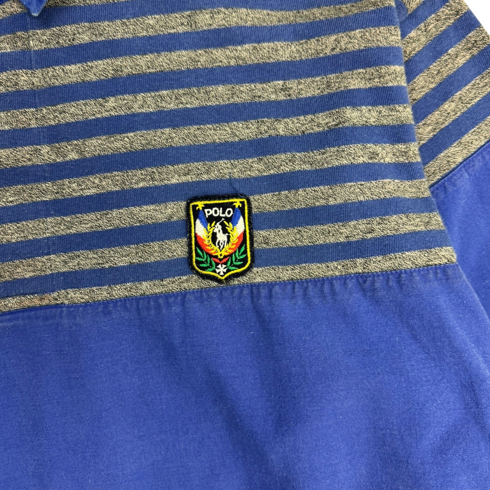 Vintage Polo Ralph Lauren Pocket Crest Striped Shirt