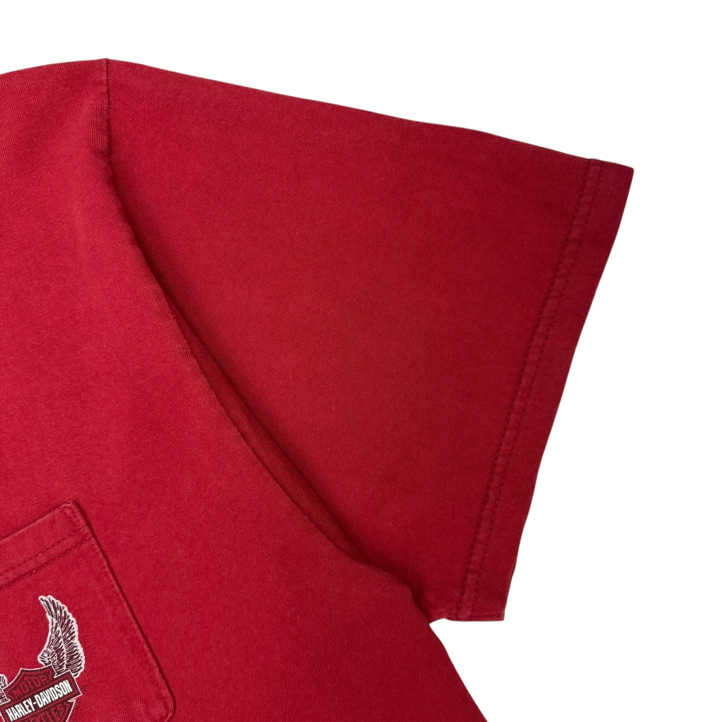 1995 Harley Davidson Of Littleton Tee Red