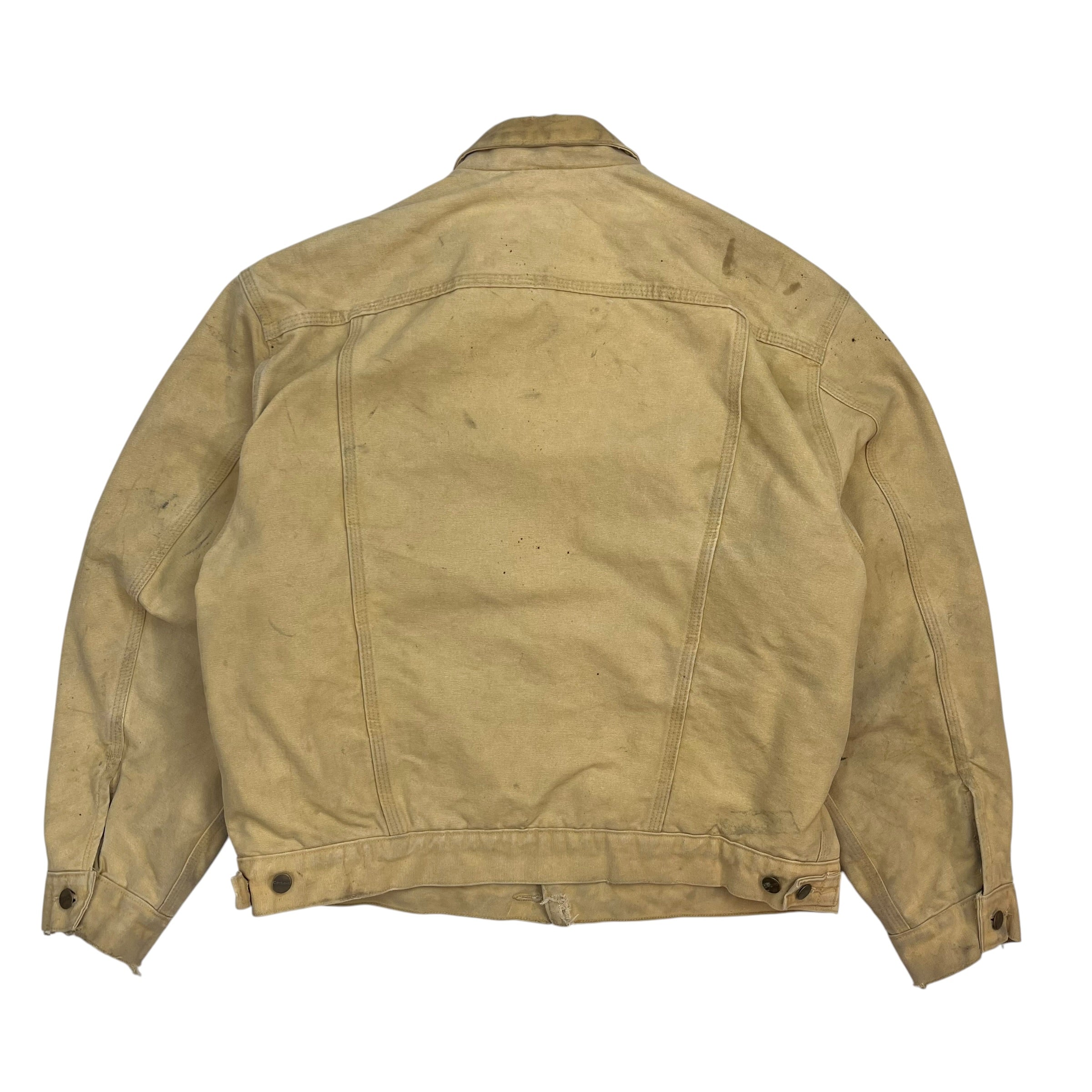 Vintage Carhartt Trucker Jacket Tan