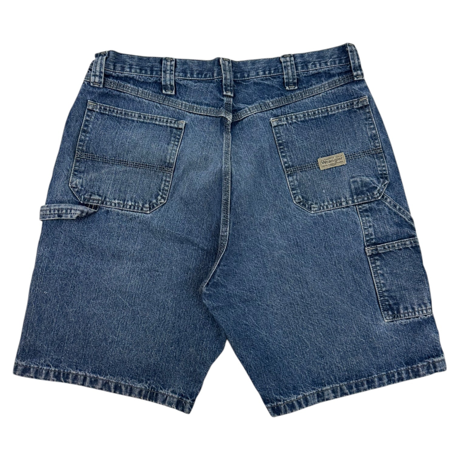 Vintage Wrangler Carpenter Jorts Dark Wash