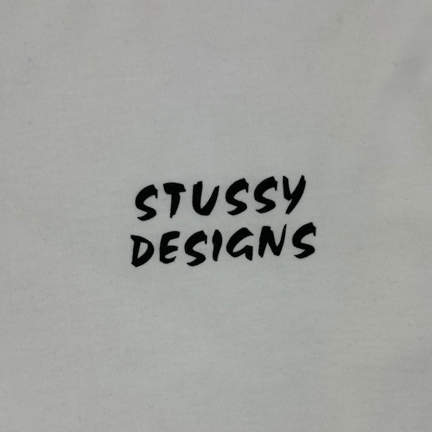 Stussy Harmony Long Sleeve T-Shirt White