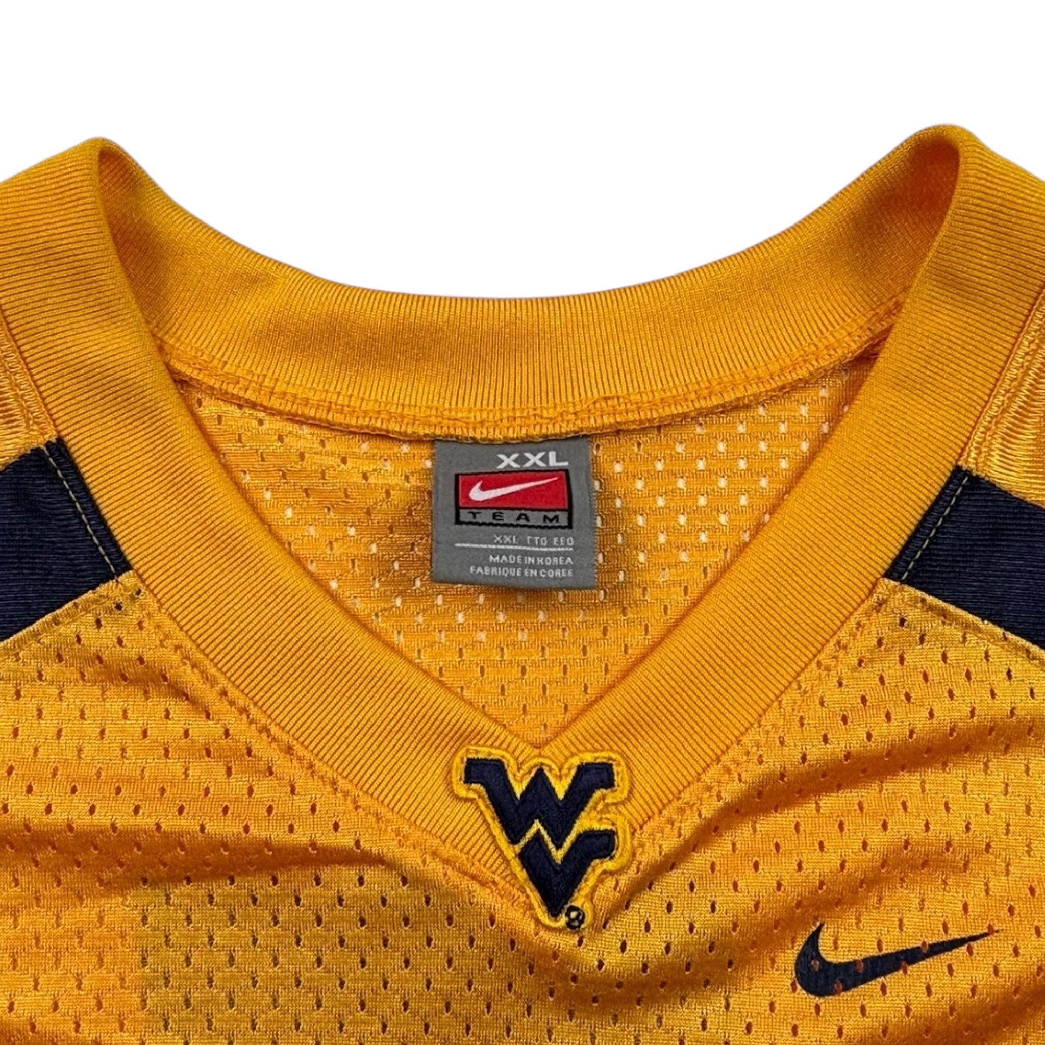 Vintage Nike West Virginia Mountaineers Football Jersey