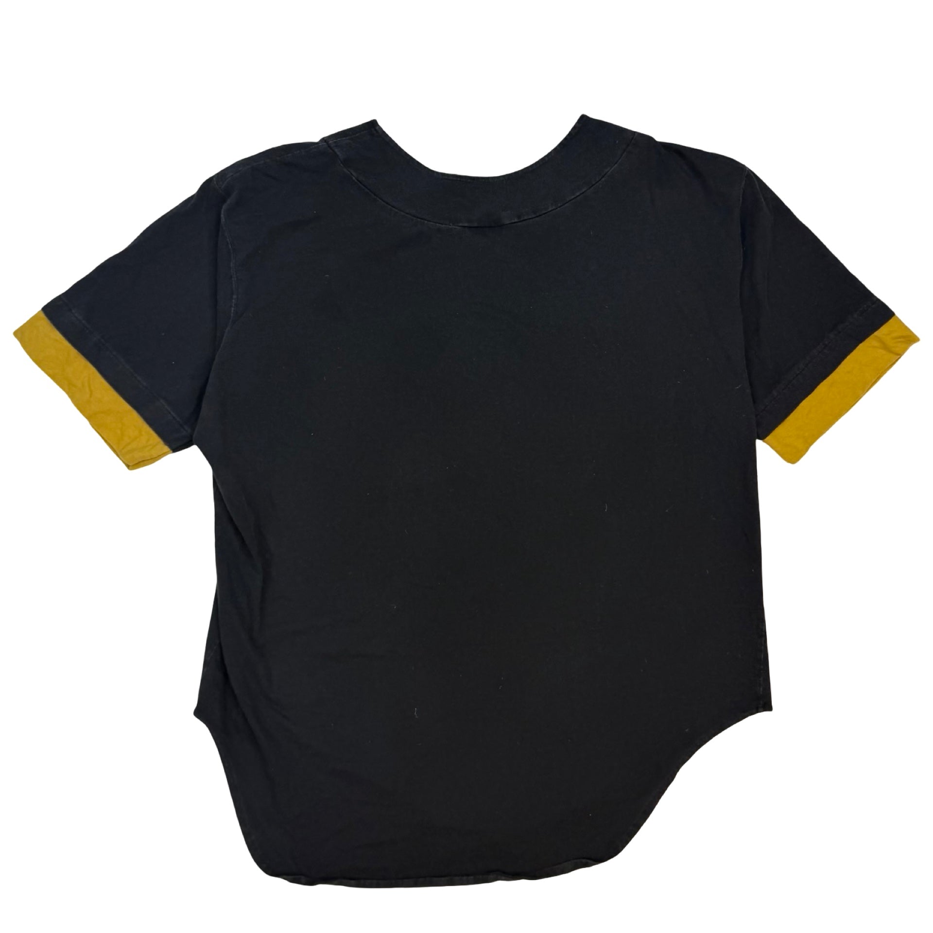 Vintage Labatt Genuine Draft Button Up Black