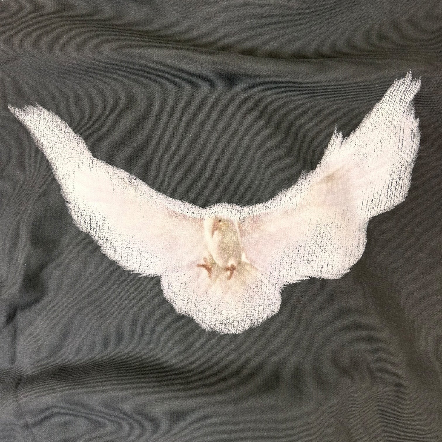 Yeezy X Gap X Balenciaga Dove Hoodie Washed Black