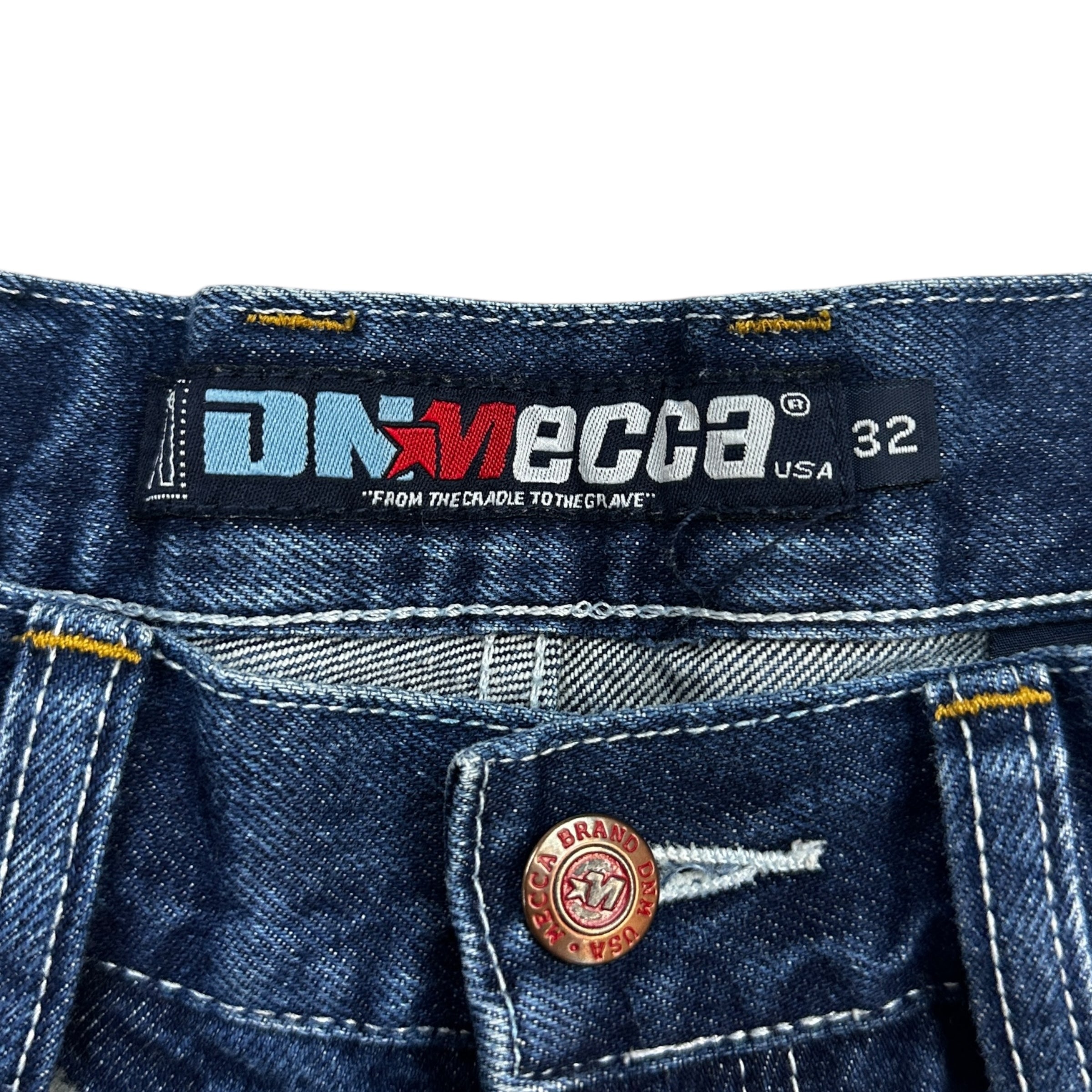 Vintage Y2K Mecca Denim Carpenter Pants Indigo